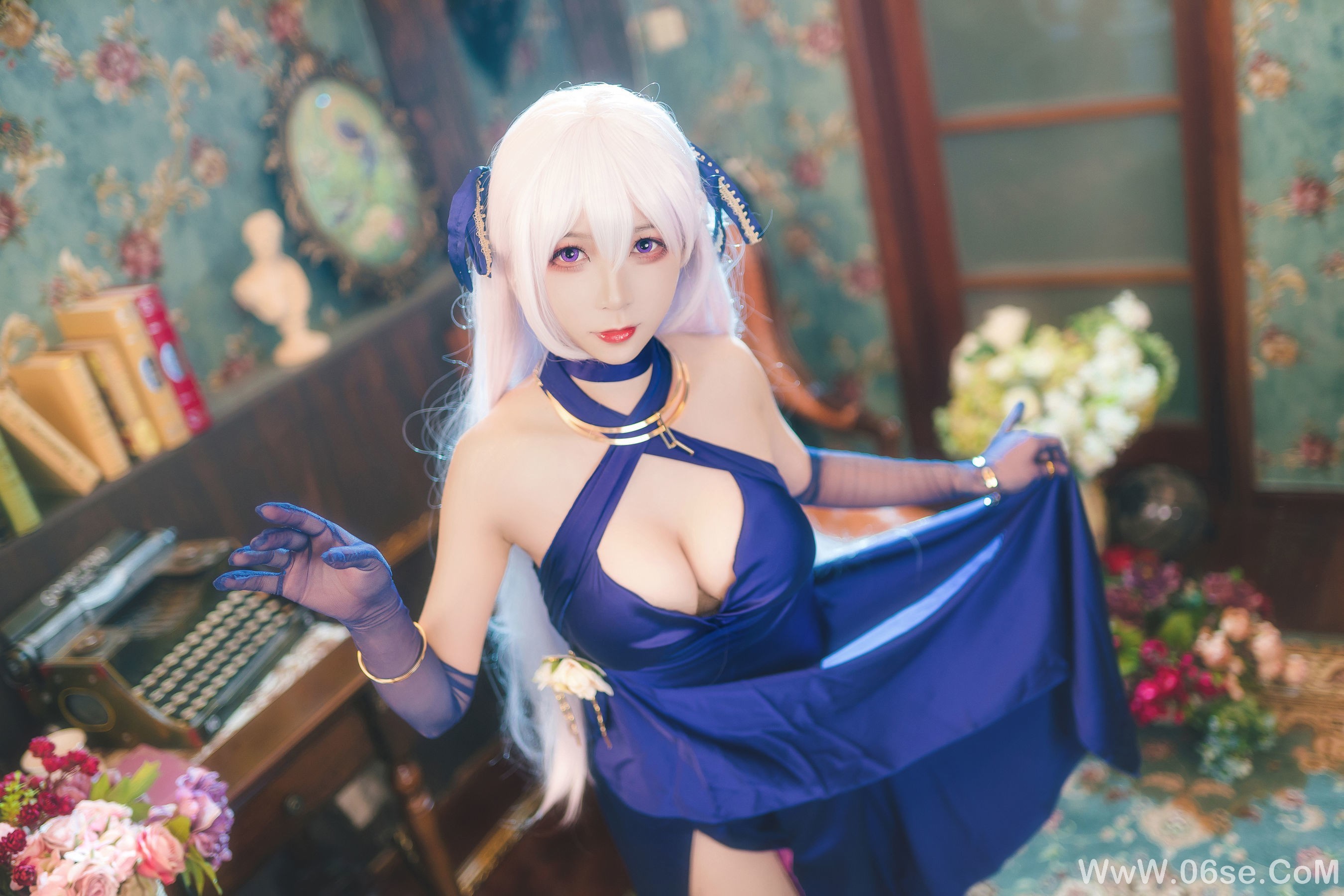 图片[10]-动漫博主樱落酱w 贝法礼服[12P]-六色网
