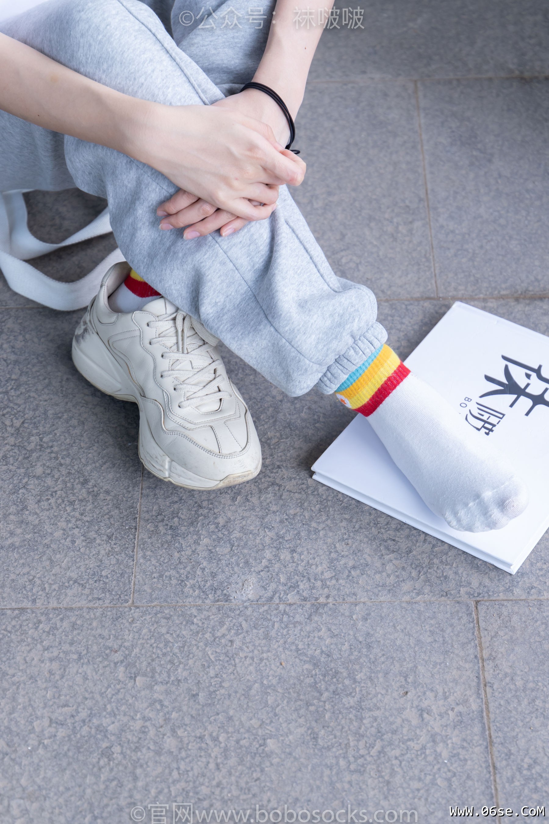 图片[50]-BoBoSocks袜啵啵 No.012 泡芙-运动鞋、白棉袜、裸足[132P]-六色网