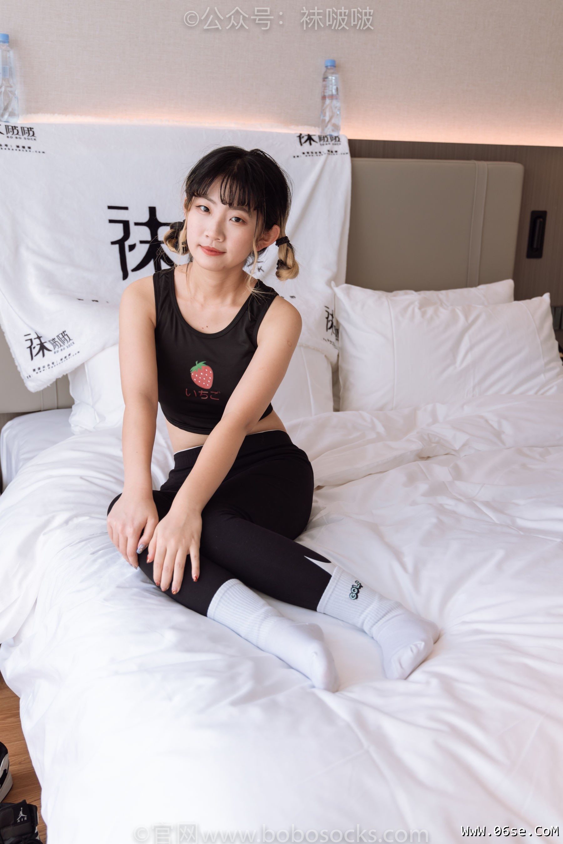图片[35]-BoBoSocks袜啵啵 No.059 砂糖-AJ板鞋、白棉袜、裸足[142P]-六色网