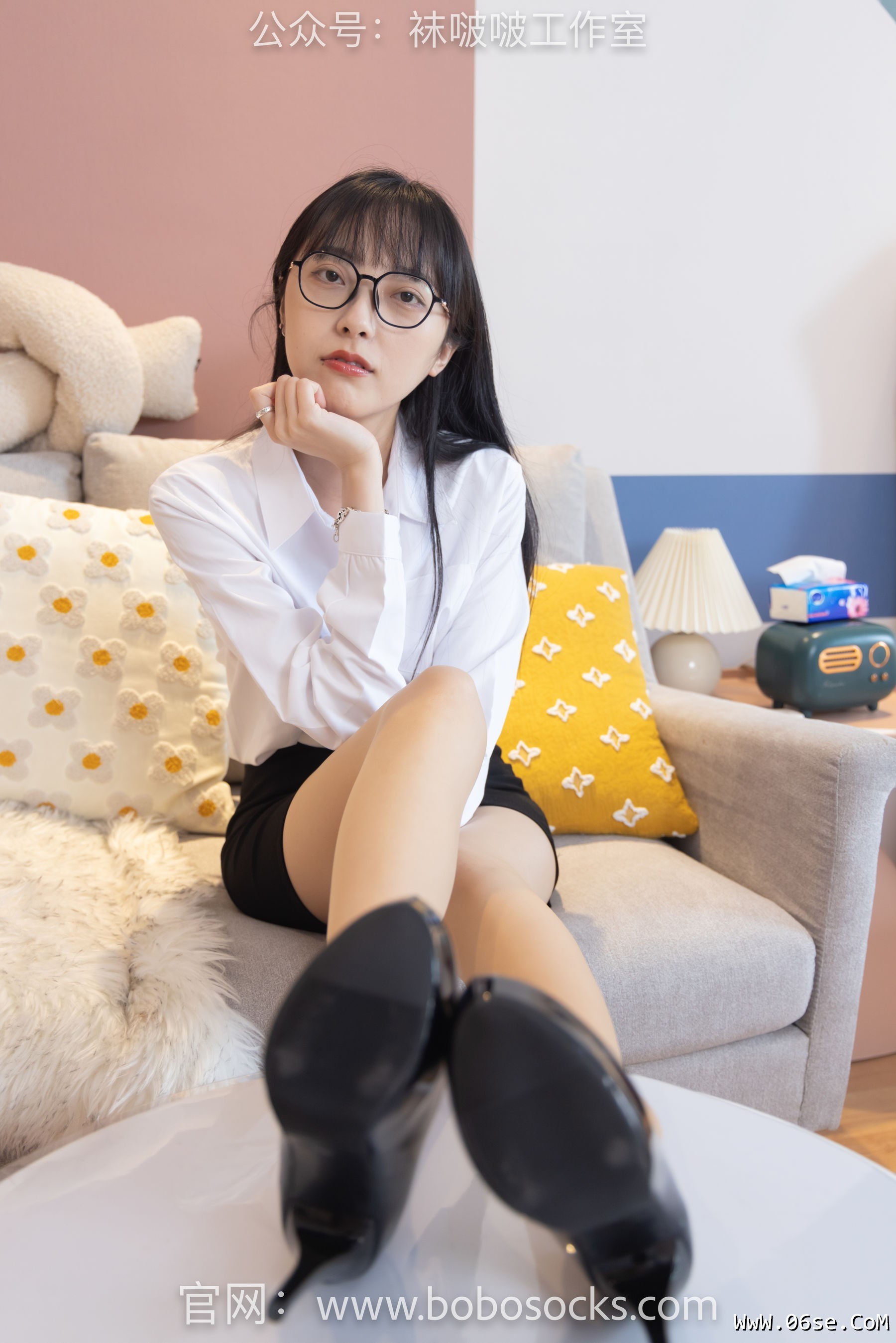 图片[17]-BoBoSocks袜啵啵 No.094 稚予-高跟鞋、肉丝[139P]-六色网