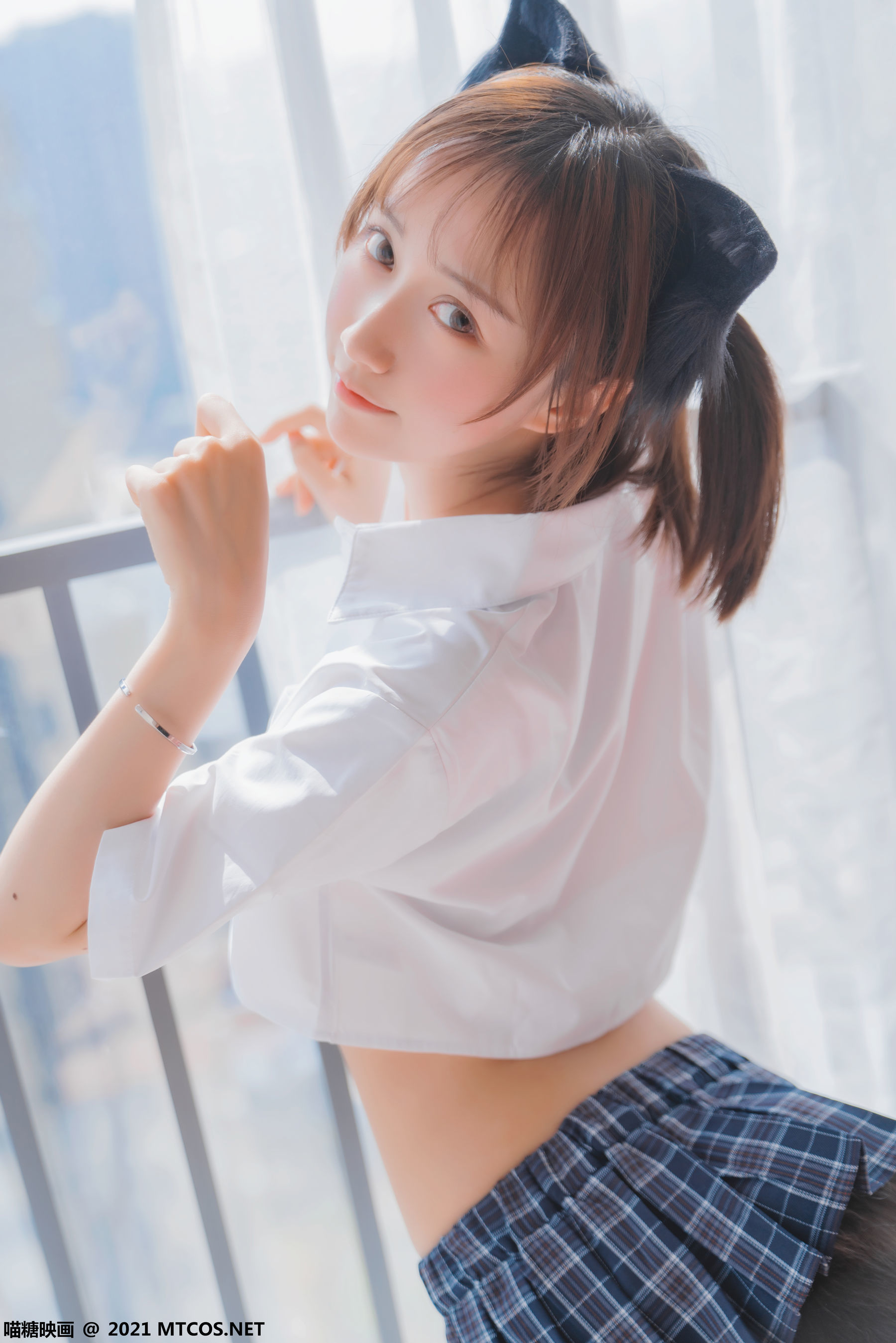 图片[32]-喵糖映画 VOL.436 猫儿少女 [33P]-六色网