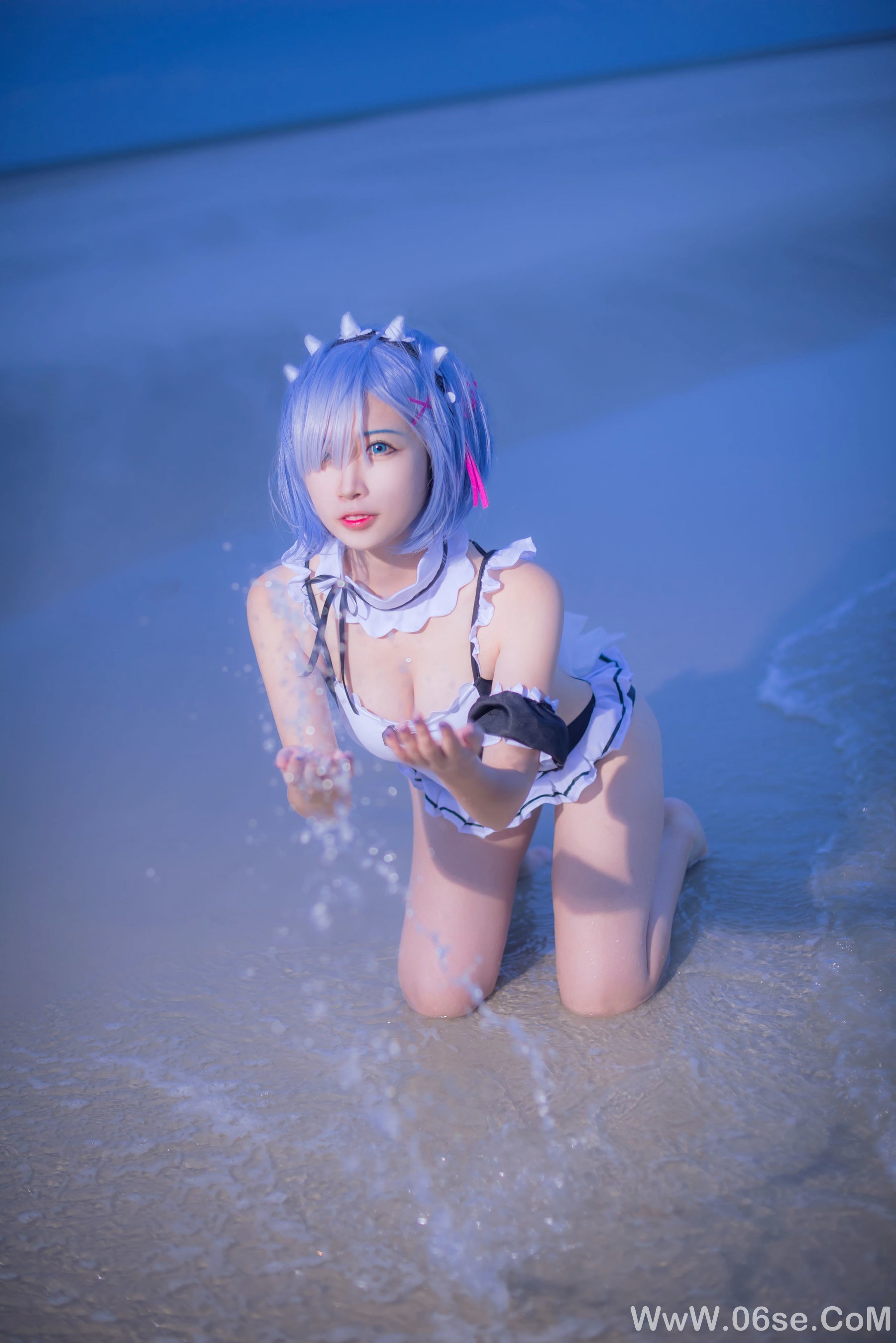 图片[26]-人气Coser二佐Nisa 蕾姆[42P]-六色网