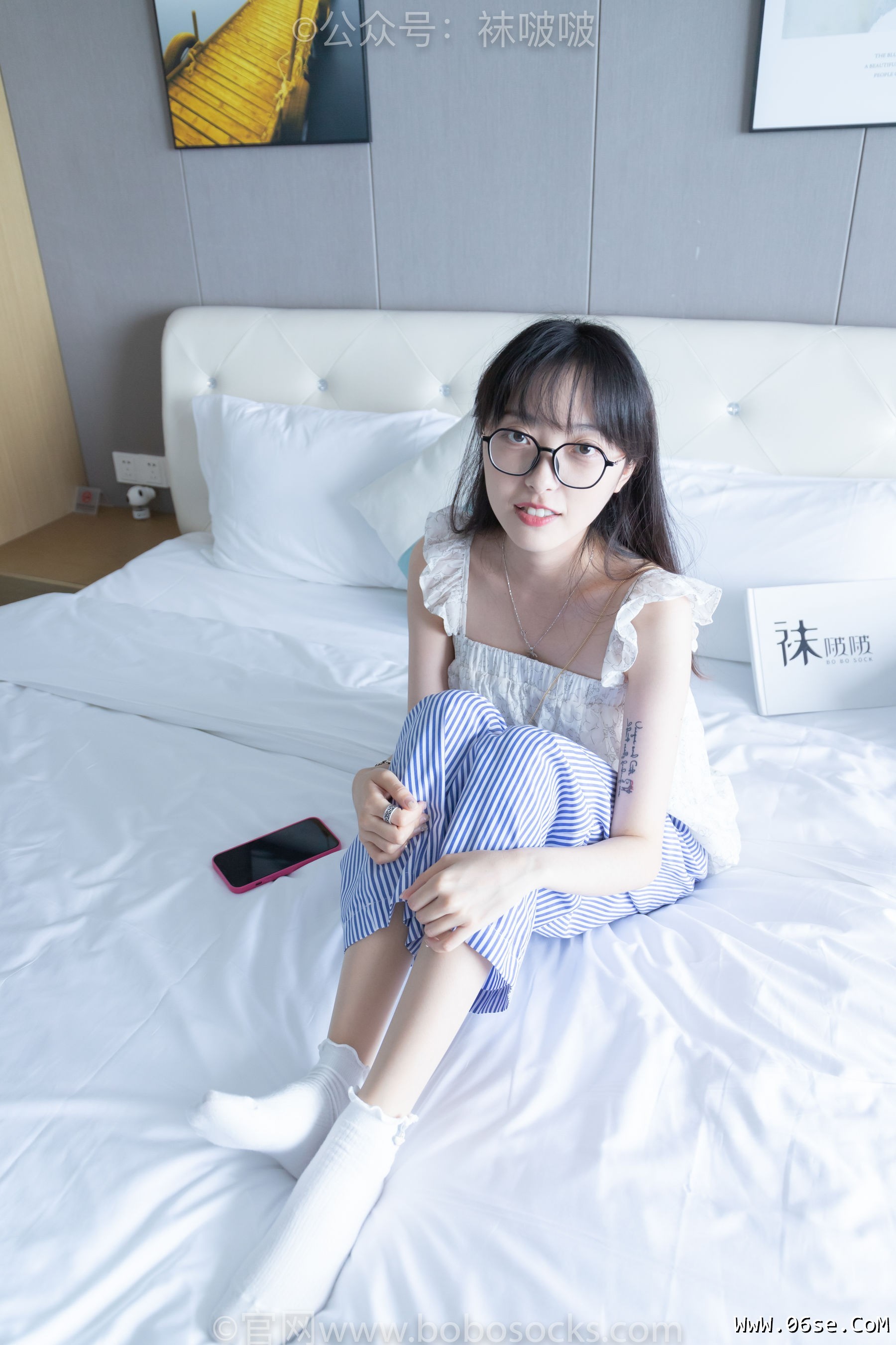 图片[70]-BoBoSocks袜啵啵 No.027 稚予- vans、白色棉袜、肉丝[136P]-六色网