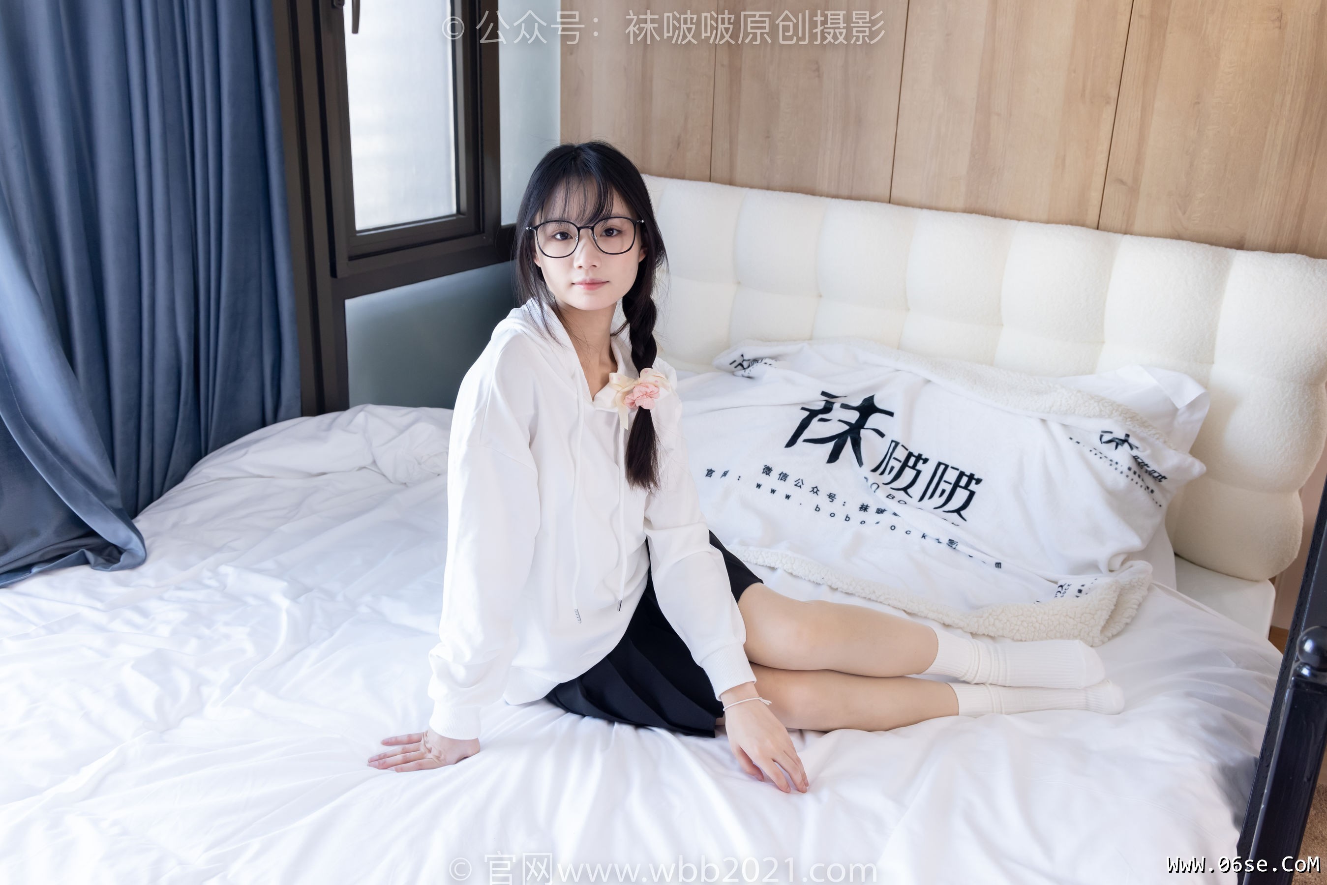 图片[158]-BoBoSocks袜啵啵 No.368 甜甜圈 -运动鞋、白棉袜、油亮肉丝[160P]-六色网