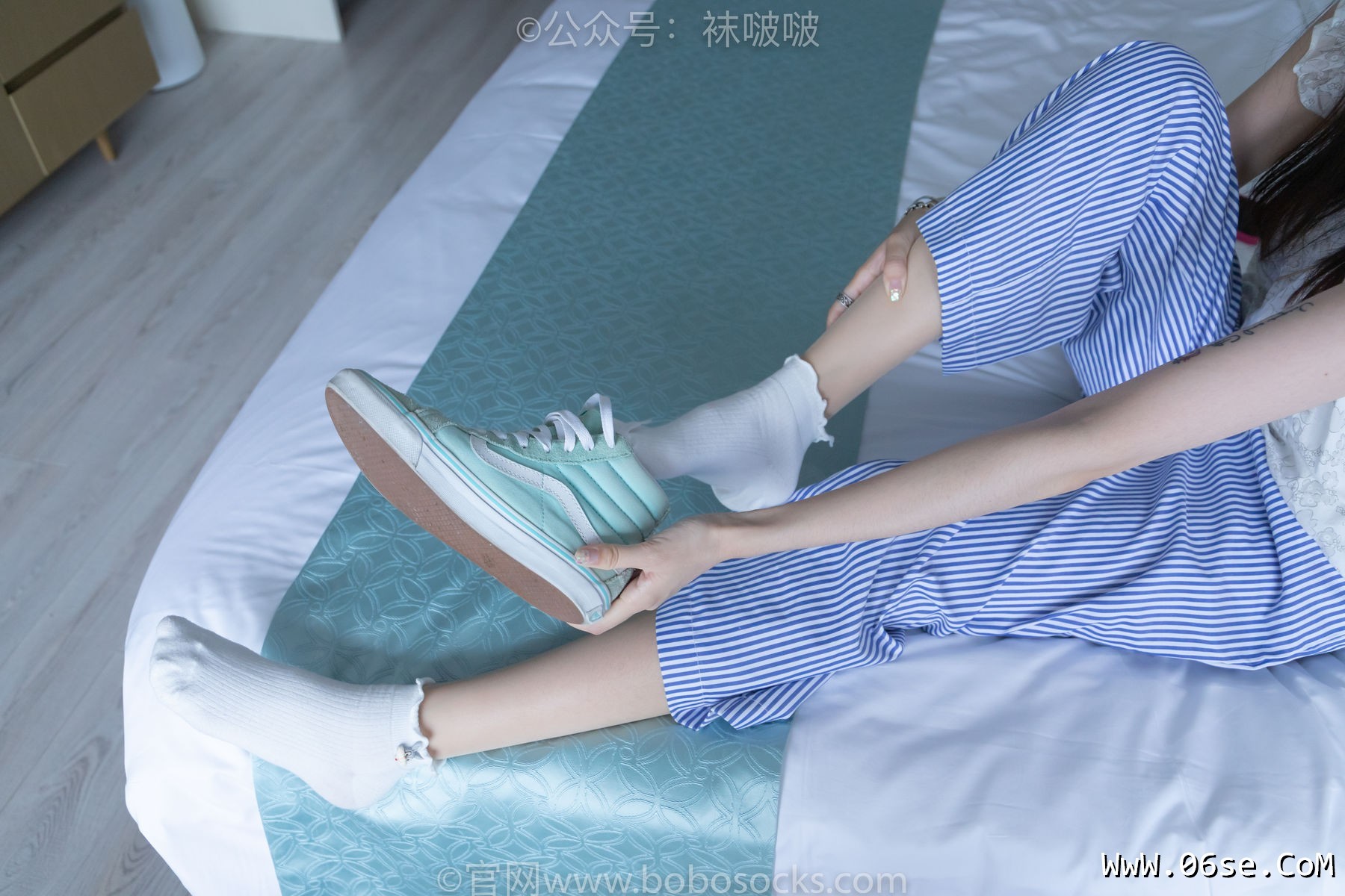 图片[56]-BoBoSocks袜啵啵 No.027 稚予- vans、白色棉袜、肉丝[136P]-六色网