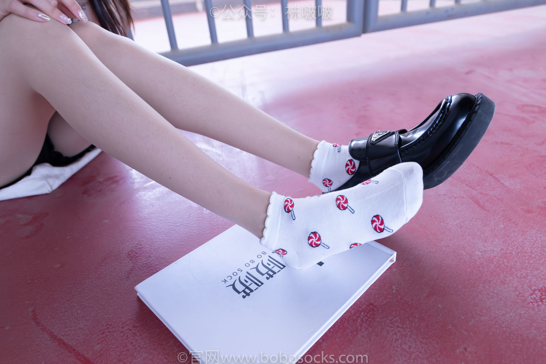 图片[45]-BoBoSocks袜啵啵 No.030 稚予- 皮鞋、短白棉袜、肉丝[141P]-六色网