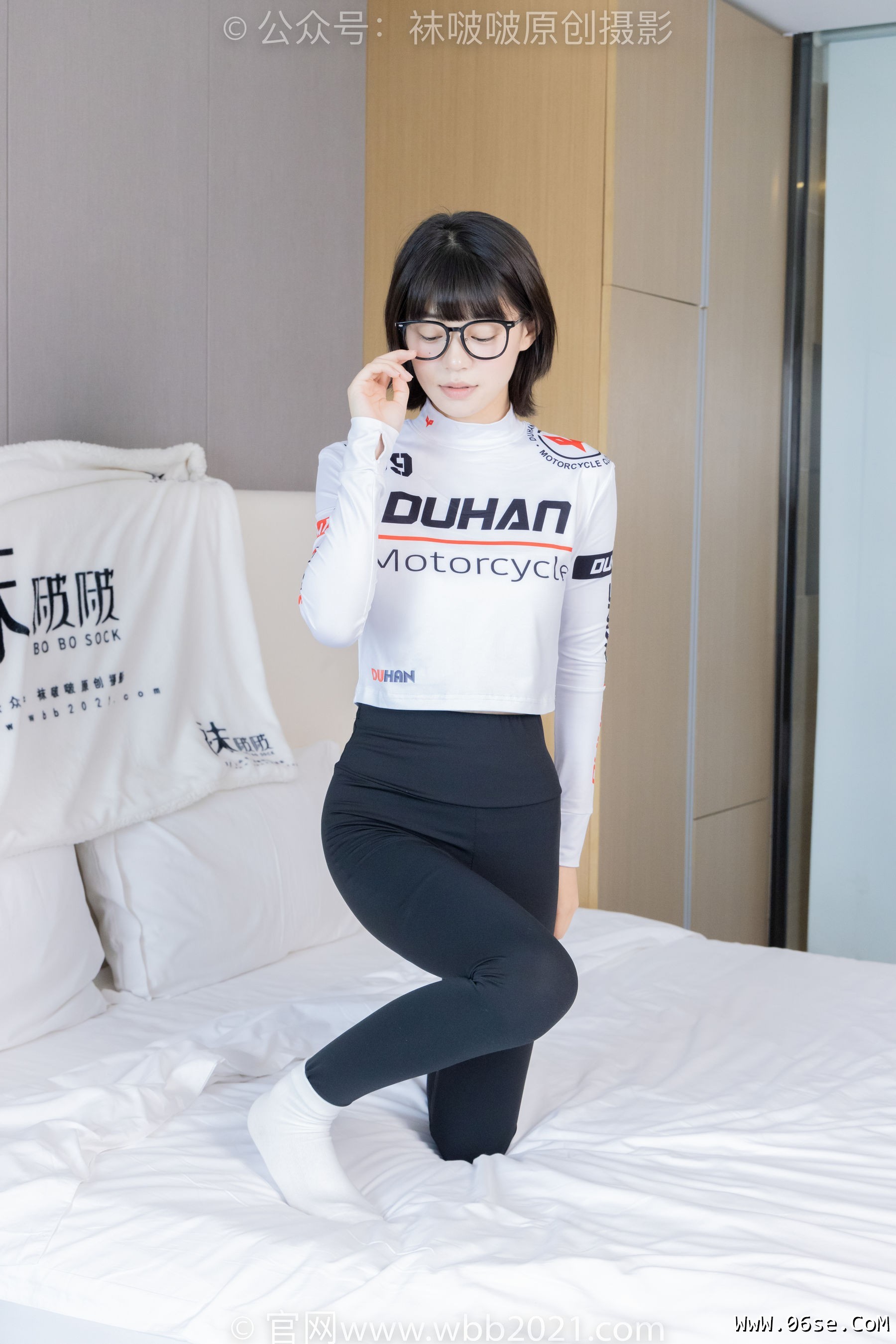 图片[132]-BoBoSocks袜啵啵 No.410 糯米 -运动鞋、白棉袜、肉丝、瑜伽裤裤里丝[145P]-六色网