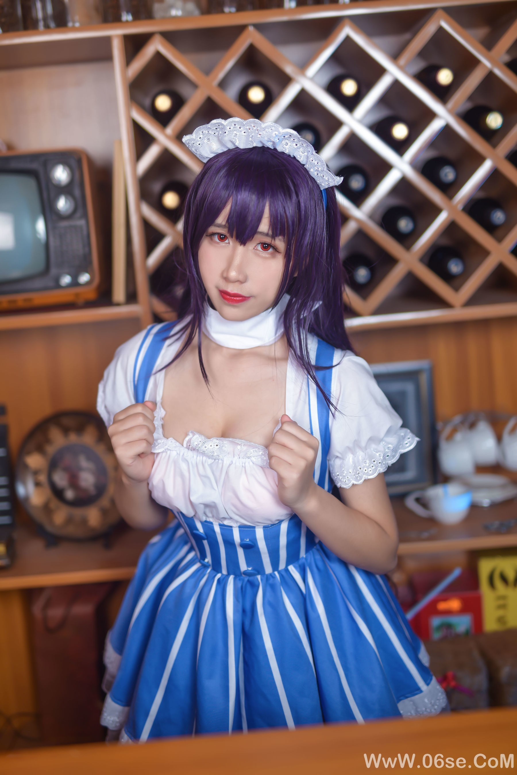 图片[4]-动漫博主九曲Jean 加藤惠女仆[34P]-六色网