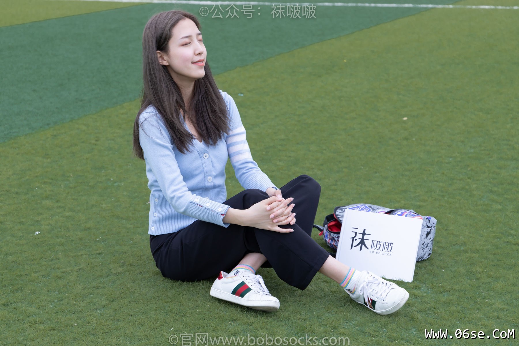 图片[13]-BoBoSocks袜啵啵 No.021 泡芙-板鞋、白棉袜、裸足[131P]-六色网