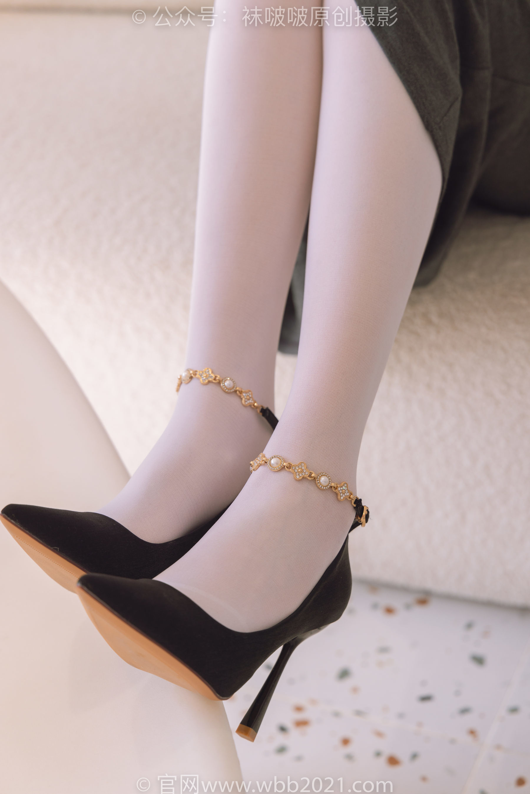 图片[95]-BoBoSocks袜啵啵 No.242 小甜豆-高跟鞋、厚白丝[140P]-六色网