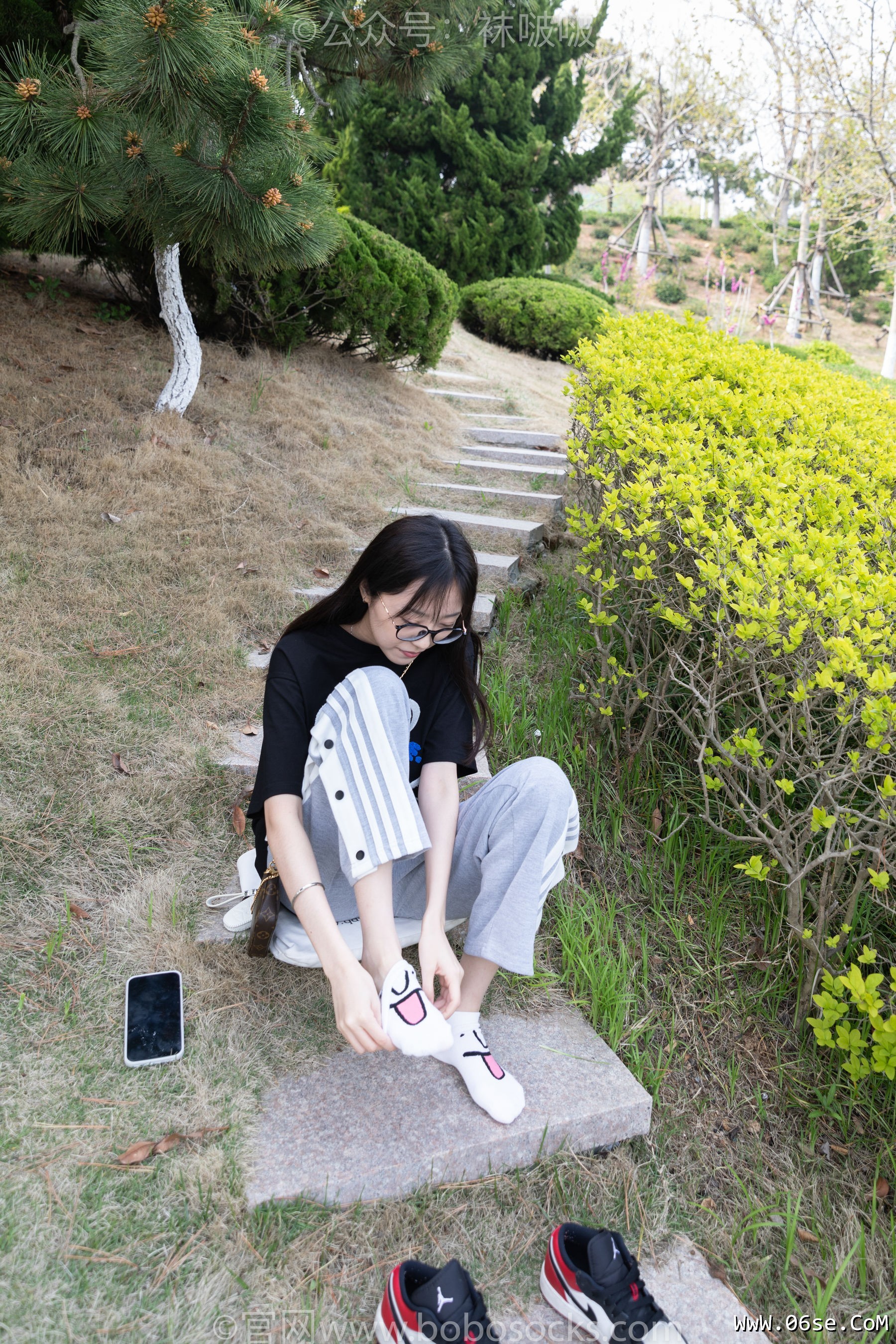 图片[81]-BoBoSocks袜啵啵 No.023 稚予-AJ、白色短棉袜、裸足[119P]-六色网