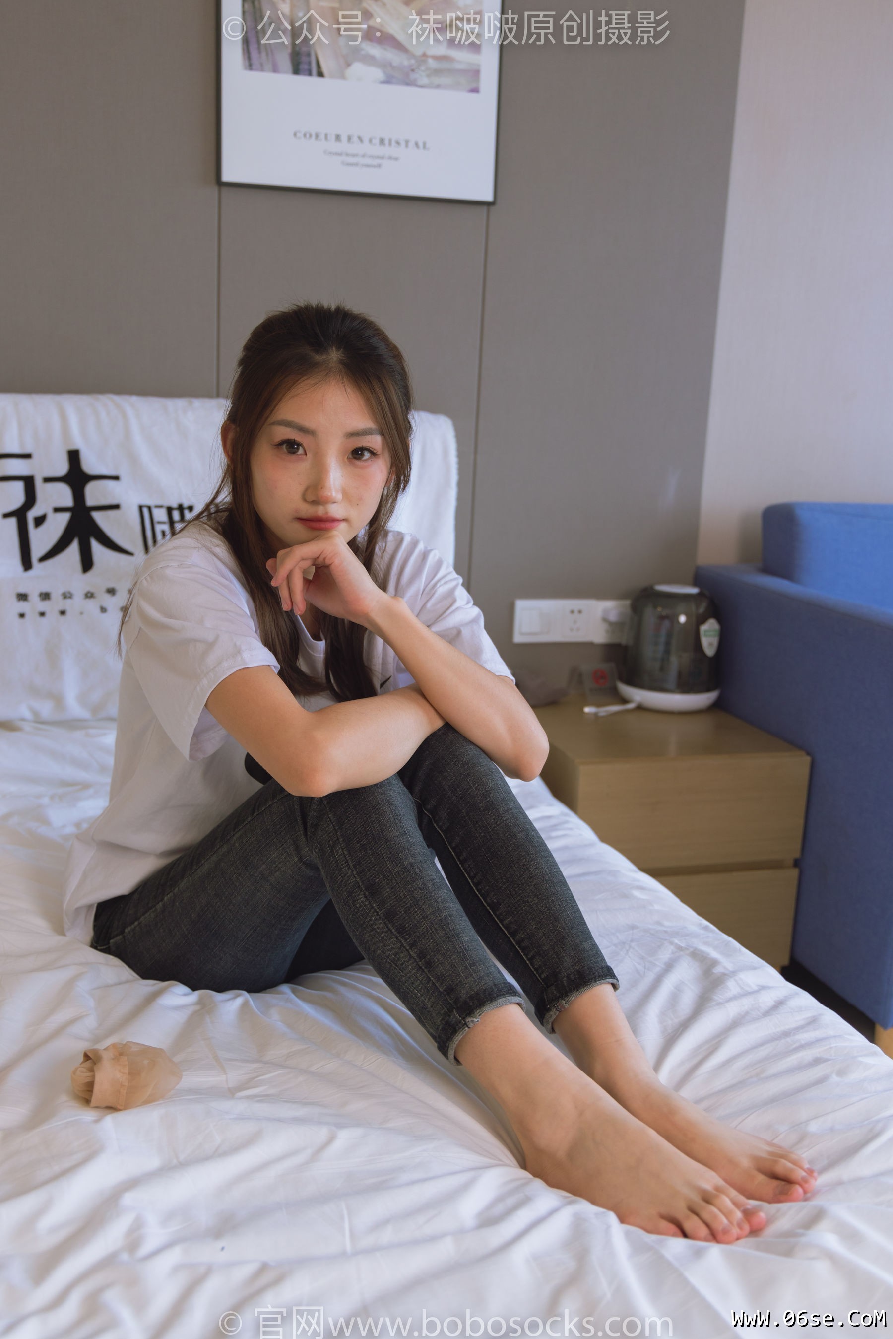 图片[28]-BoBoSocks袜啵啵 No.220 小沫-两双板鞋、短肉丝、裸足[140P]-六色网