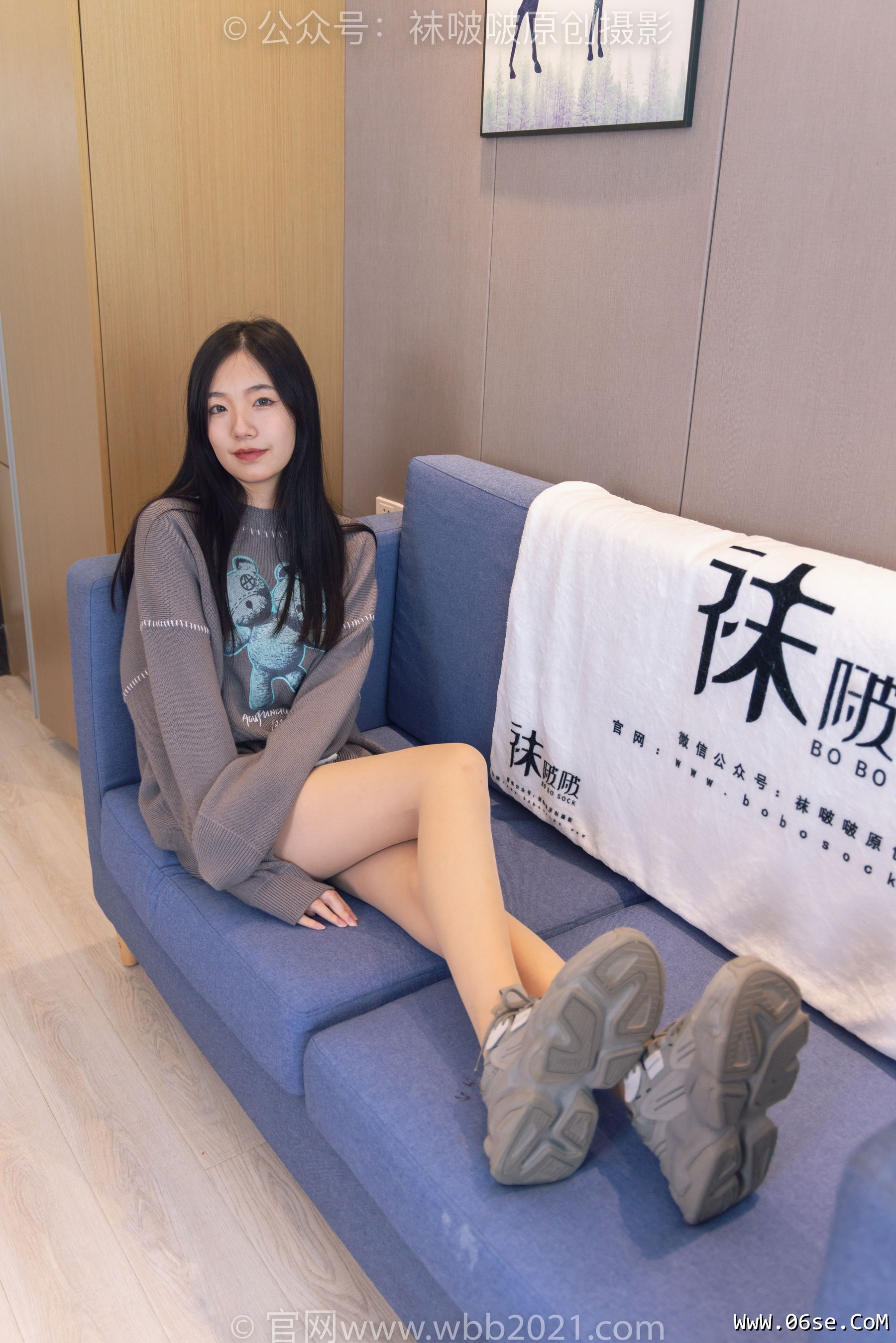 图片[82]-BoBoSocks袜啵啵 No.354 小甜豆 -运动鞋、肉丝[140P]-六色网