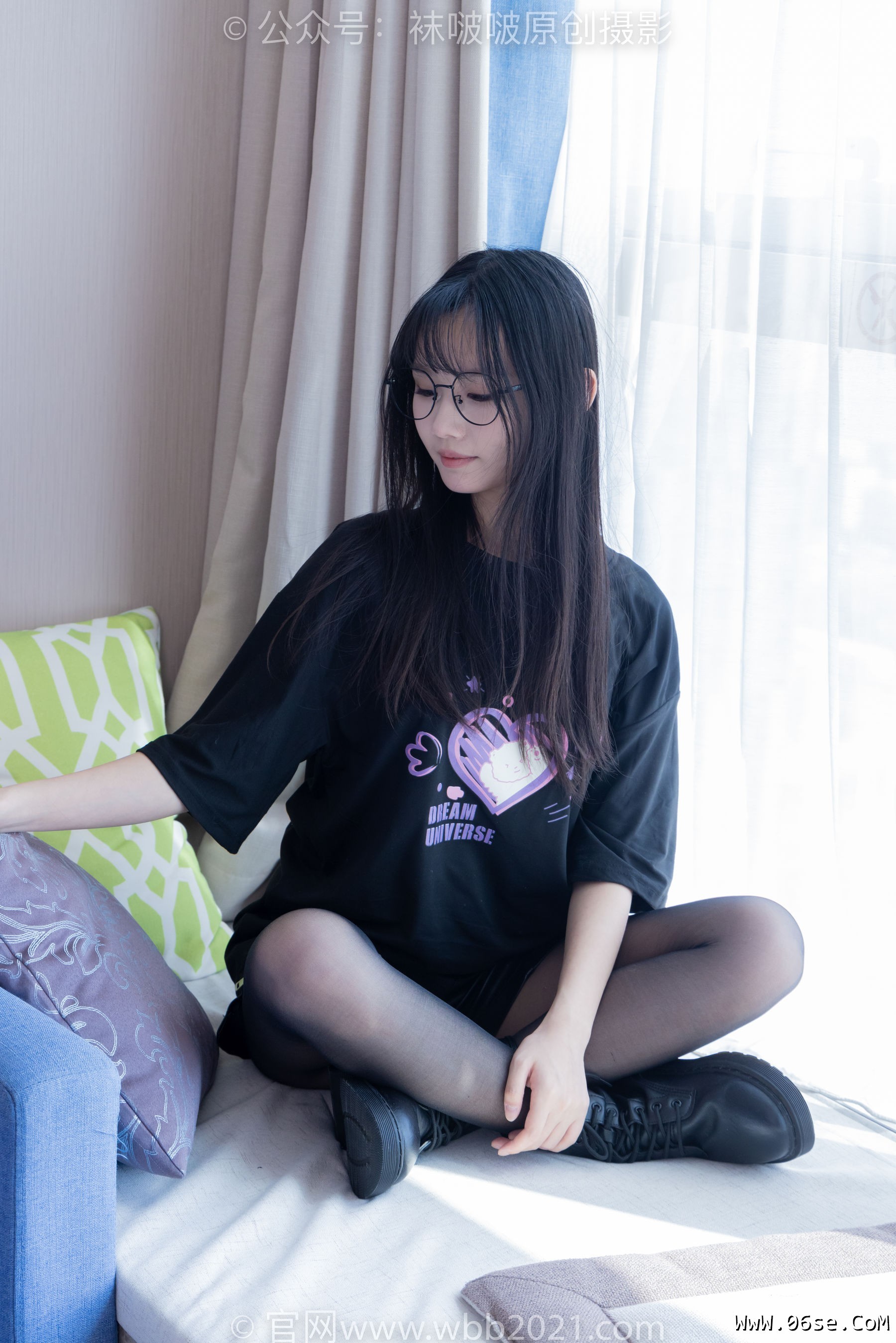图片[84]-BoBoSocks袜啵啵 No.406 甜甜圈 -马丁靴、黑丝[150P]-六色网