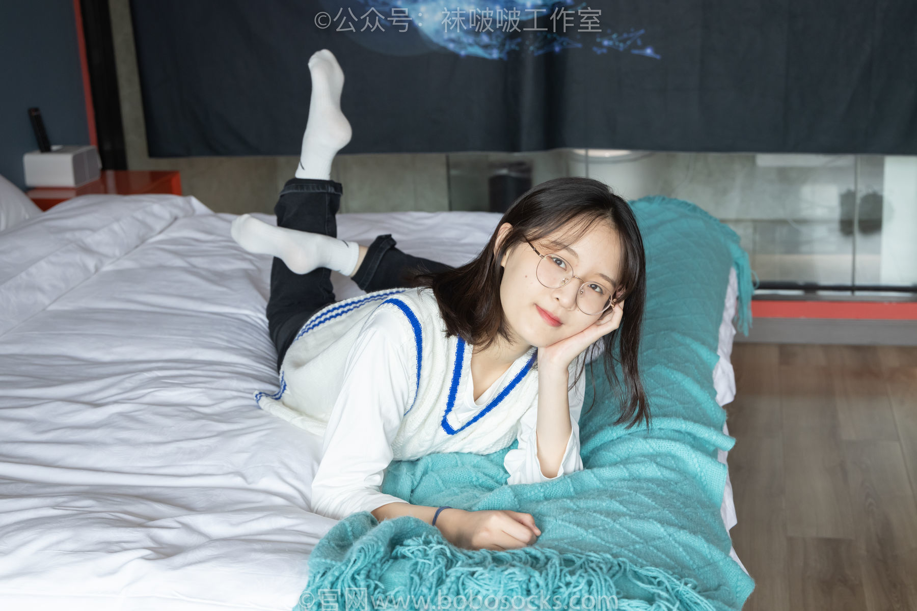 图片[74]-BoBoSocks袜啵啵 积分限定作品007 熊熊-运动鞋、白棉袜、裸足[134P]-六色网