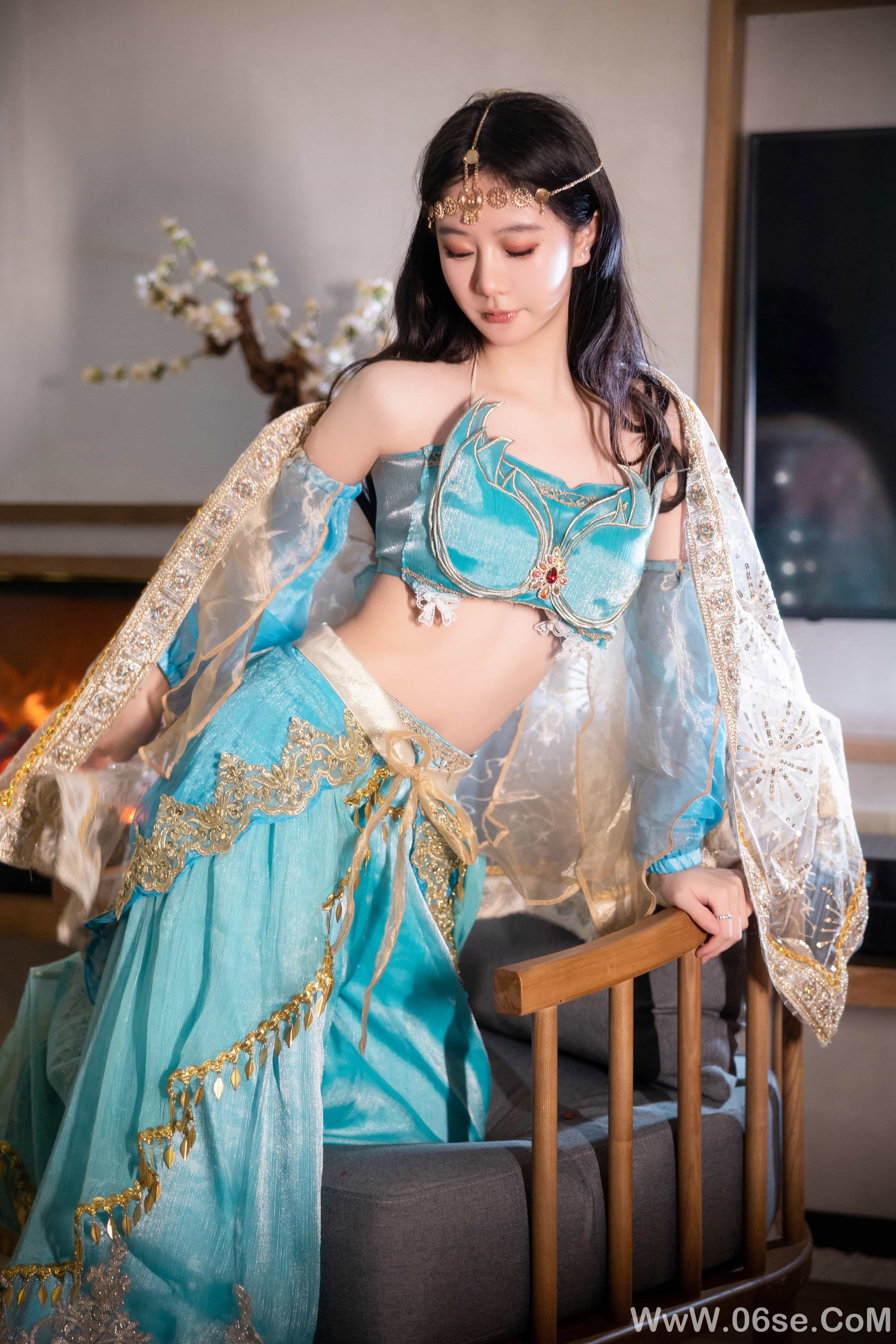 图片[13]-谢小蒽(幼幼) – 西域舞娘写真[92P]-六色网