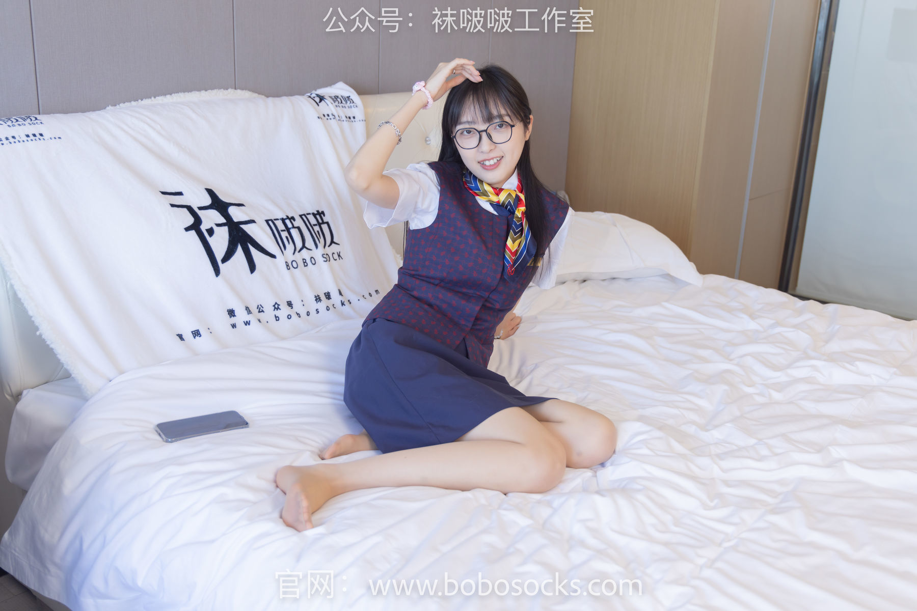 图片[81]-BoBoSocks袜啵啵 No.115 稚予-平底鞋、肉丝、空姐制服[136P]-六色网