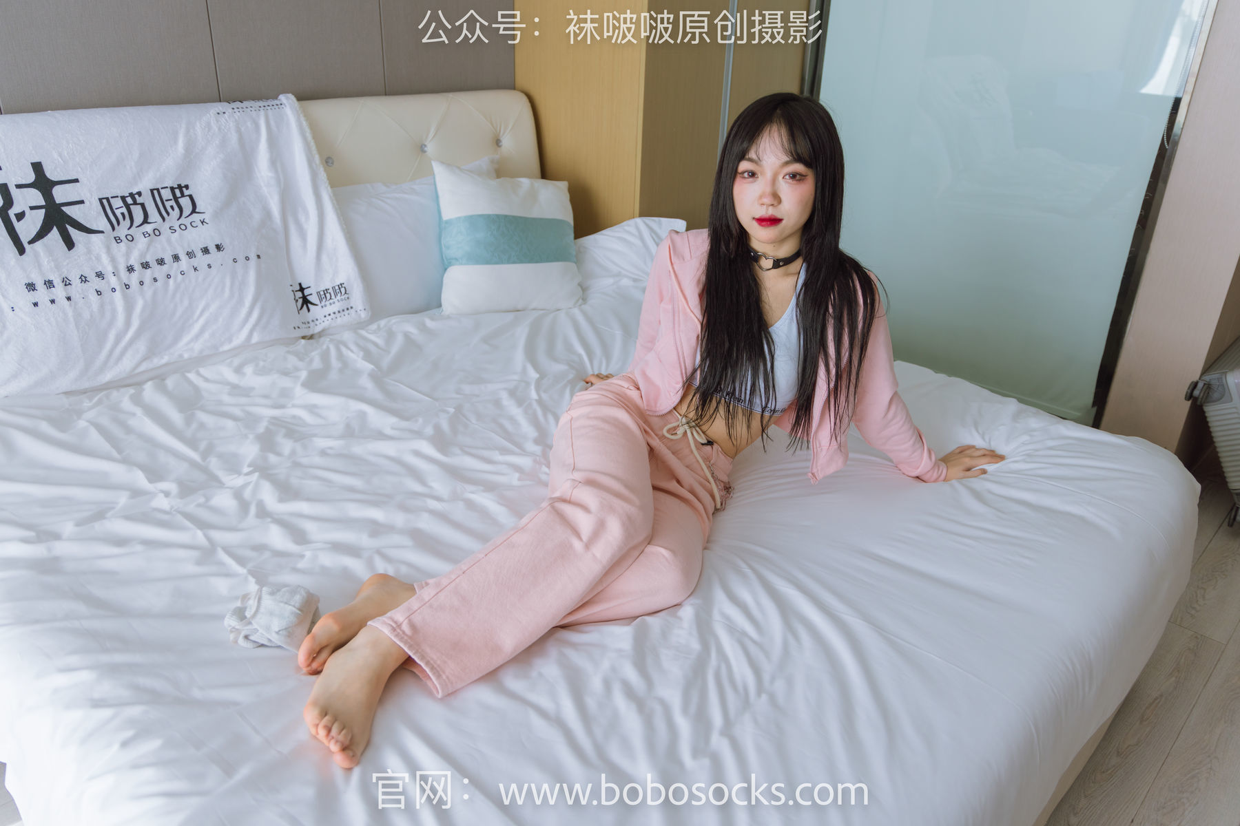 图片[23]-BoBoSocks袜啵啵 No.141 周周-运动鞋、白棉袜、裸足[140P]-六色网