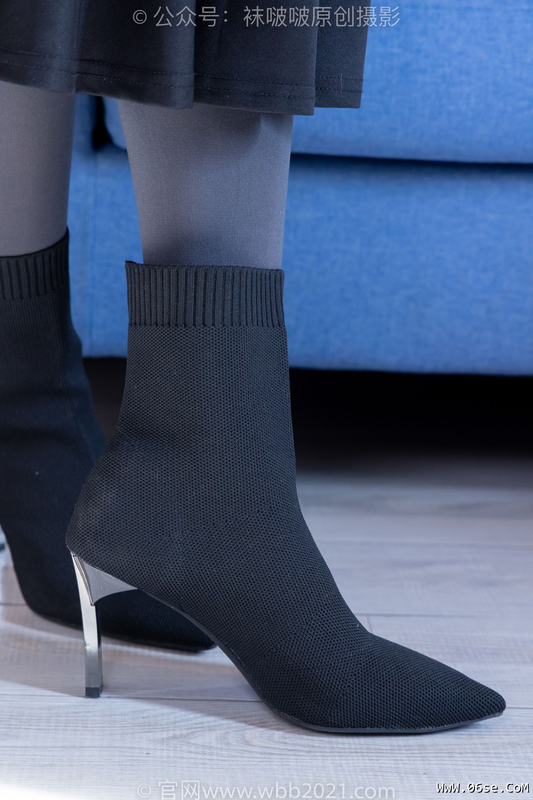 图片[46]-BoBoSocks袜啵啵 No.378 奶油 -短靴、运动鞋、厚黑丝、厚灰丝[190P]-六色网