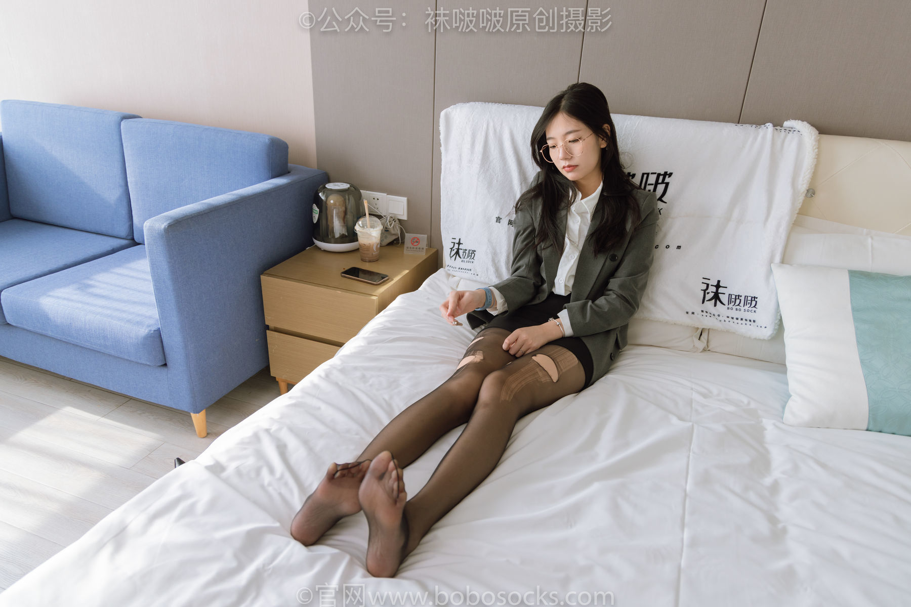 图片[106]-BoBoSocks袜啵啵 No.179 小甜豆-OL制服、高跟鞋、黑丝、撕丝袜剧情[140P]-六色网