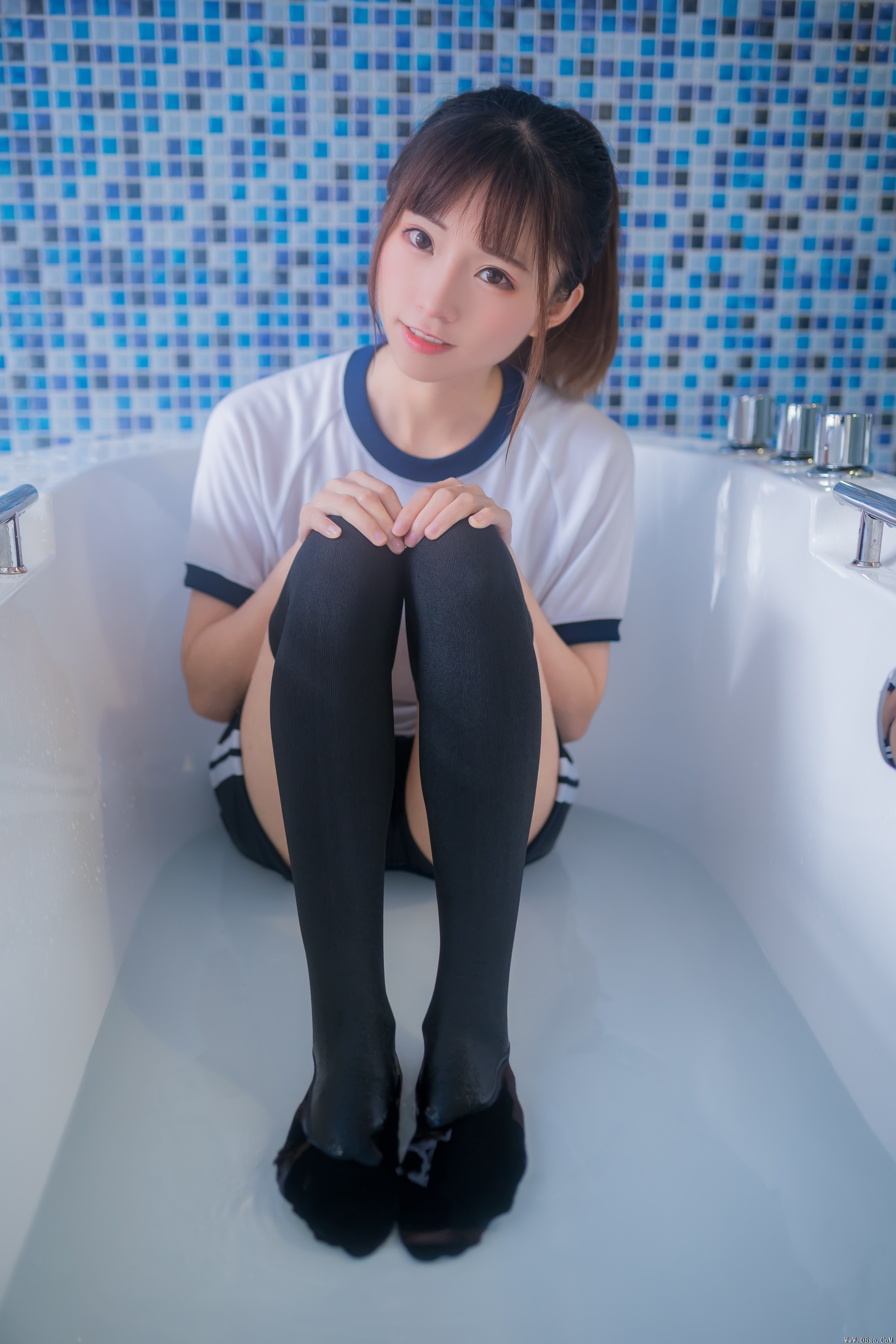 图片[44]-喵糖映画 VOL.259 浴室体操服 [45P-460MB]-六色网