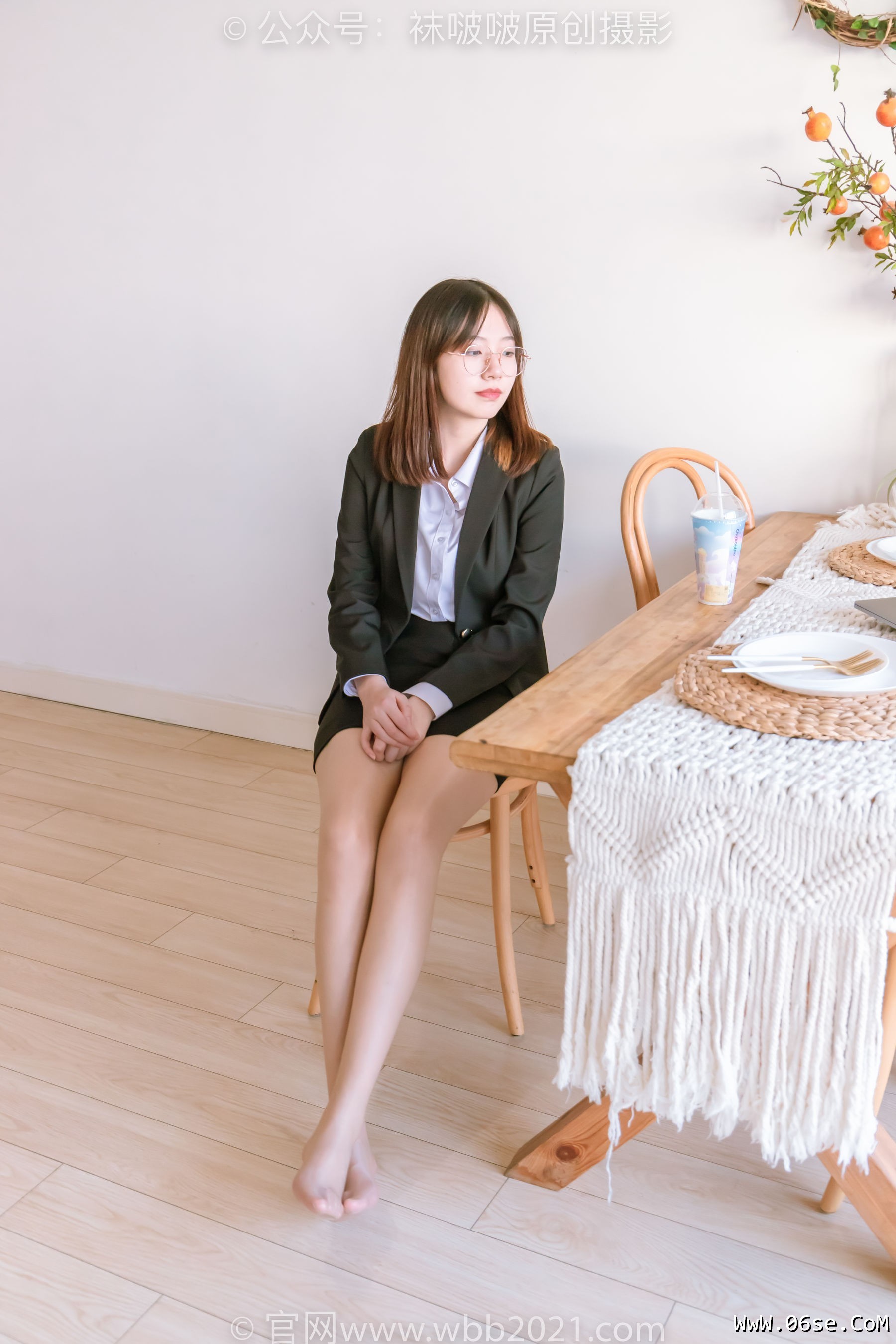 图片[77]-BoBoSocks袜啵啵 No.267 小甜豆 -高跟鞋、油亮肉丝、ol制服[129P]-六色网