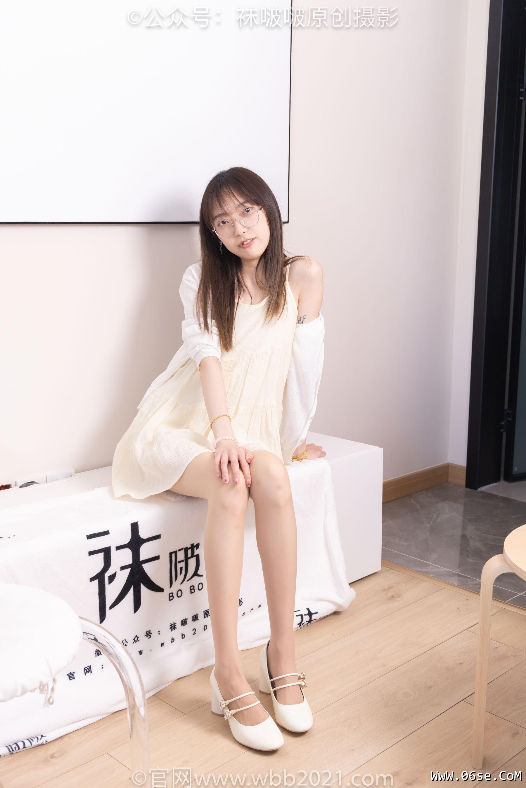 图片[59]-BoBoSocks袜啵啵 No.391 稚予 -两双高跟鞋、肉丝、油亮白丝、裸足[145P]-六色网