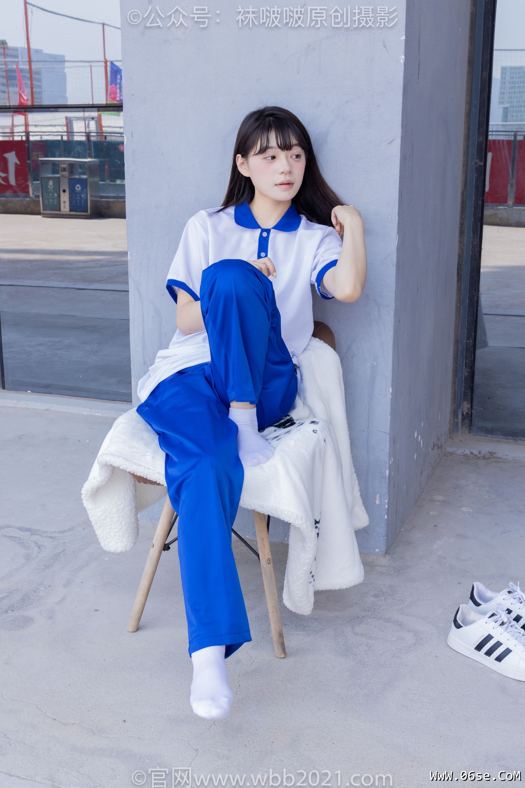 图片[101]-BoBoSocks袜啵啵 No.393 糯米 -板鞋、白棉袜、裸足、校服[150P]-六色网