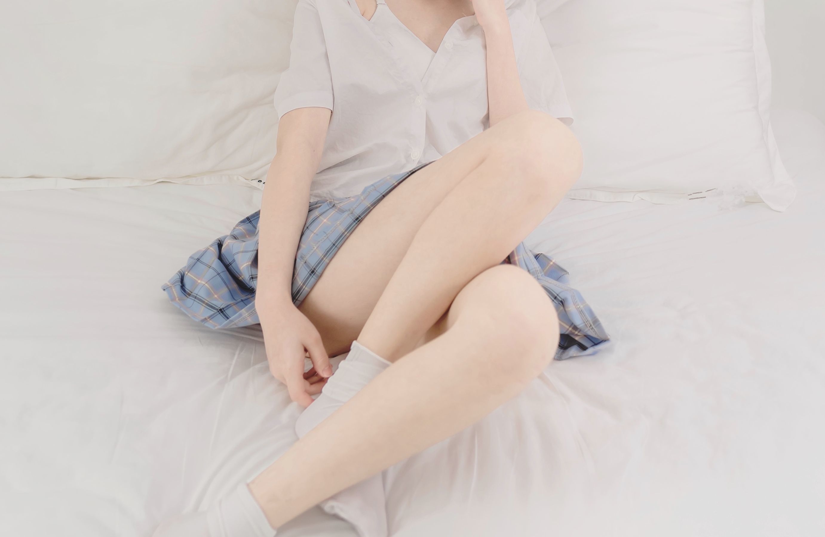 图片[4]-动漫博主南桃Momoko 绫波丽制服[23P]-六色网