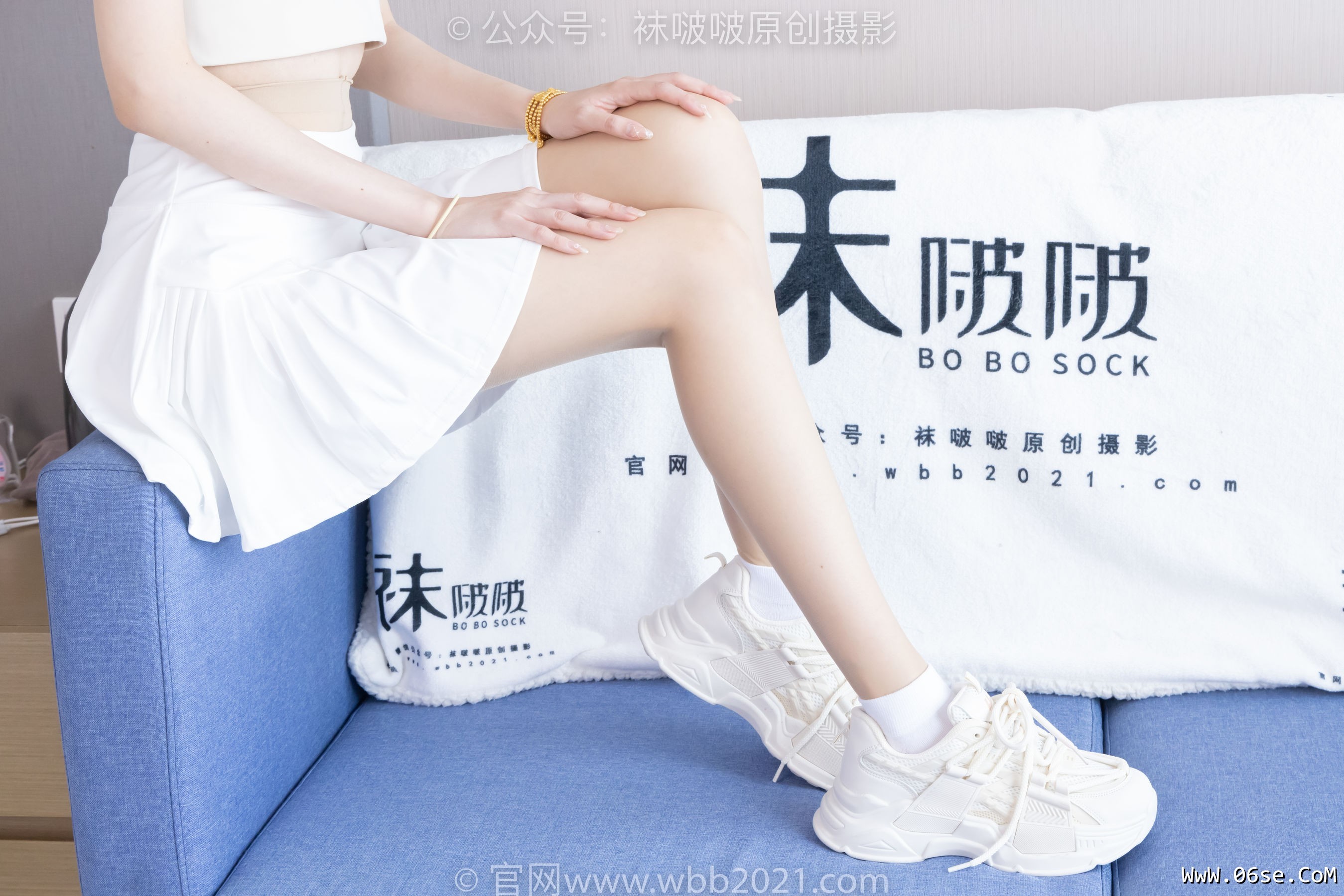 图片[58]-BoBoSocks袜啵啵 No.424 稚予 -运动鞋、白棉袜、肉丝、腰丝[140P]-六色网