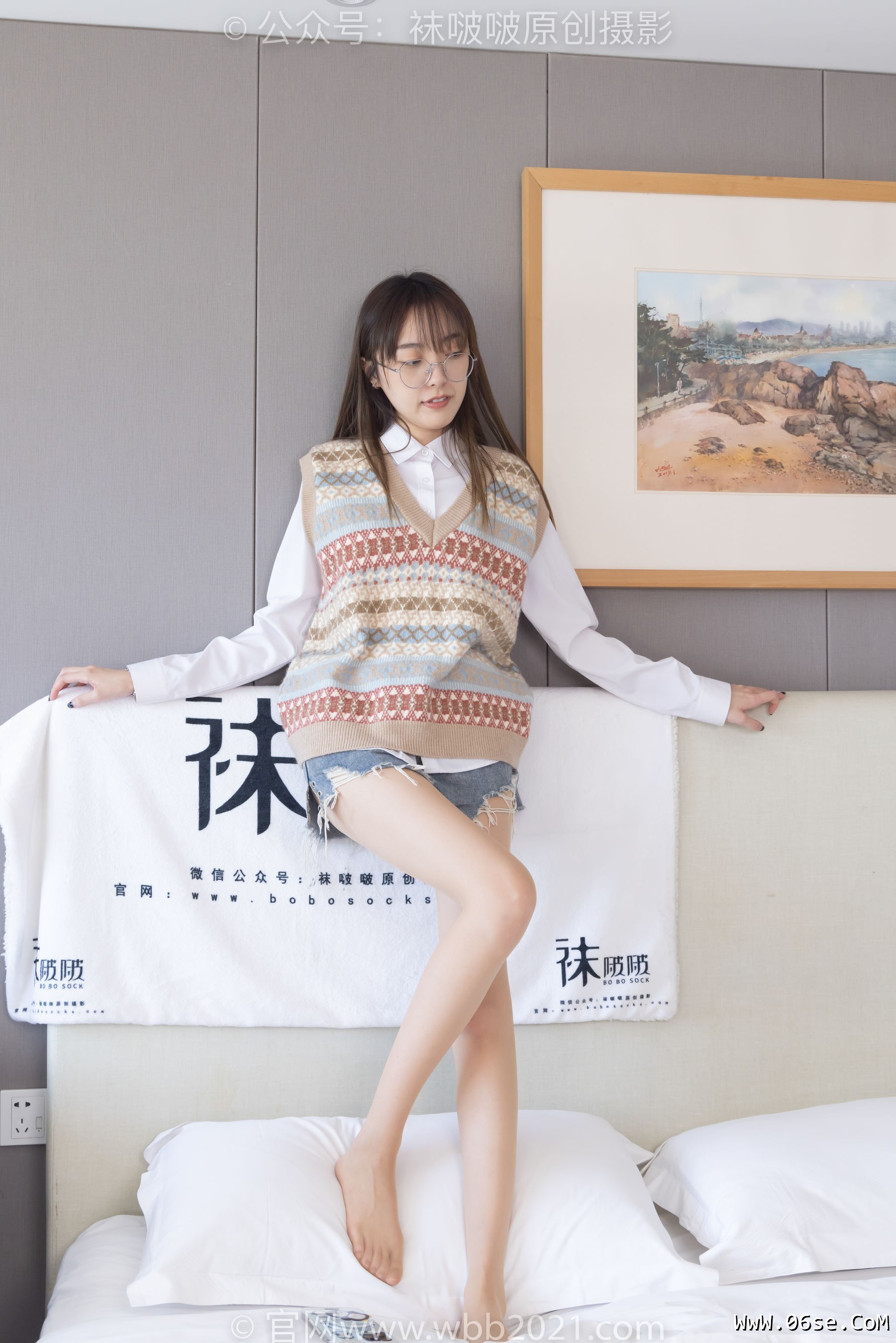 图片[49]-BoBoSocks袜啵啵 No.316 稚予 -运动鞋、马丁靴、肉丝[160P]-六色网