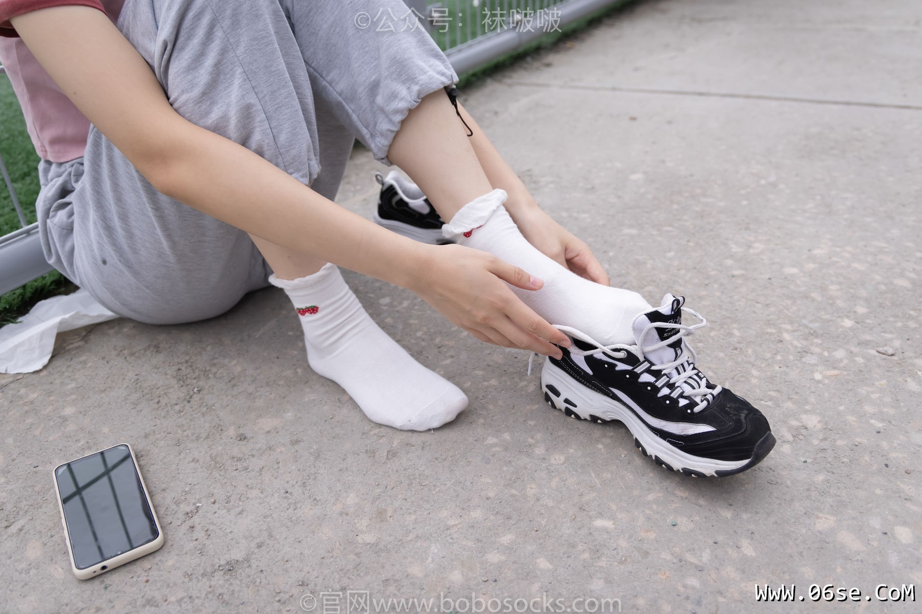 图片[63]-BoBoSocks袜啵啵 No.016 熊熊-斯凯奇运动鞋、棉袜、裸足[147P]-六色网