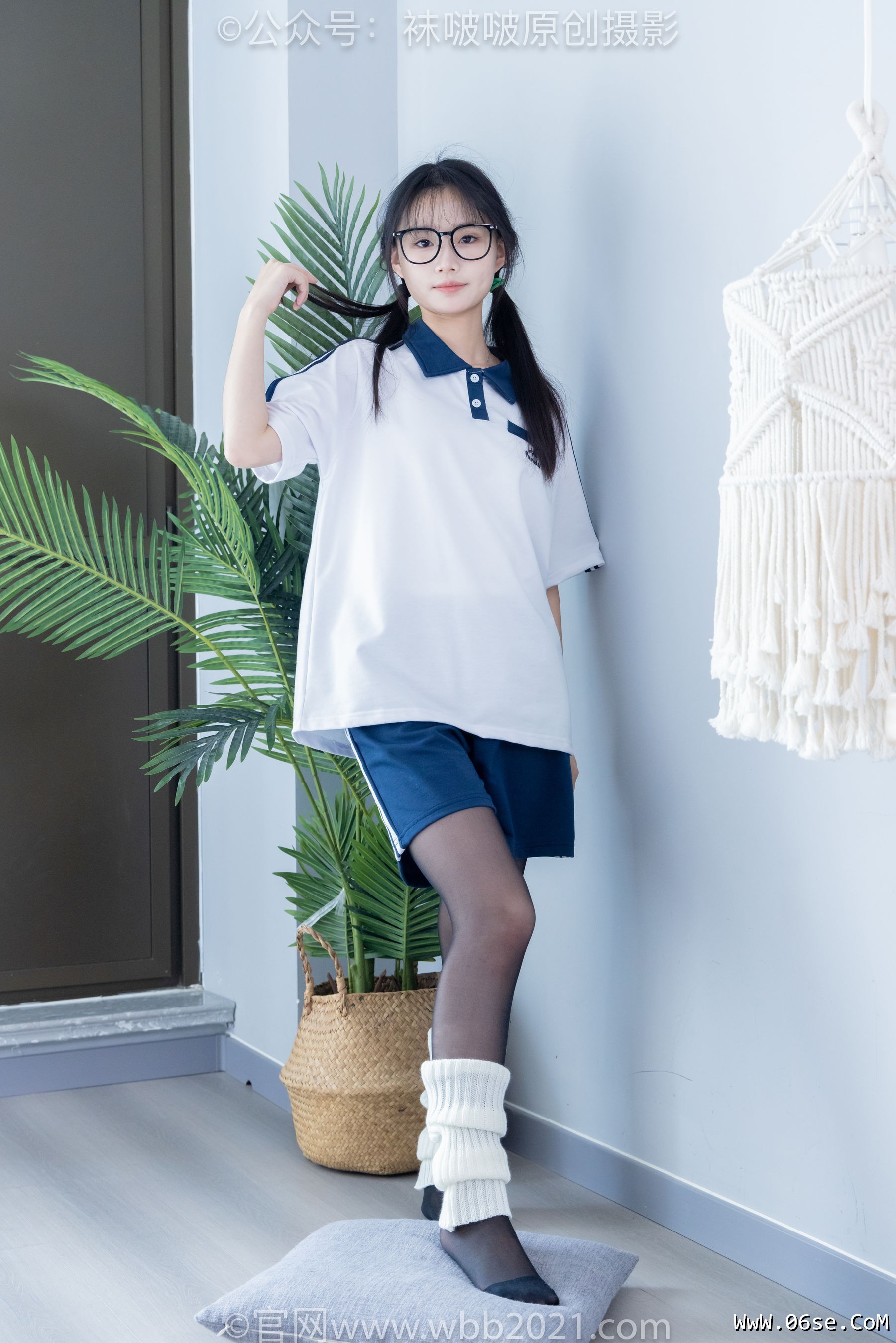 图片[9]-BoBoSocks袜啵啵 No.335 甜甜圈 -校服、运动鞋、薄黑丝、袜套[154P]-六色网