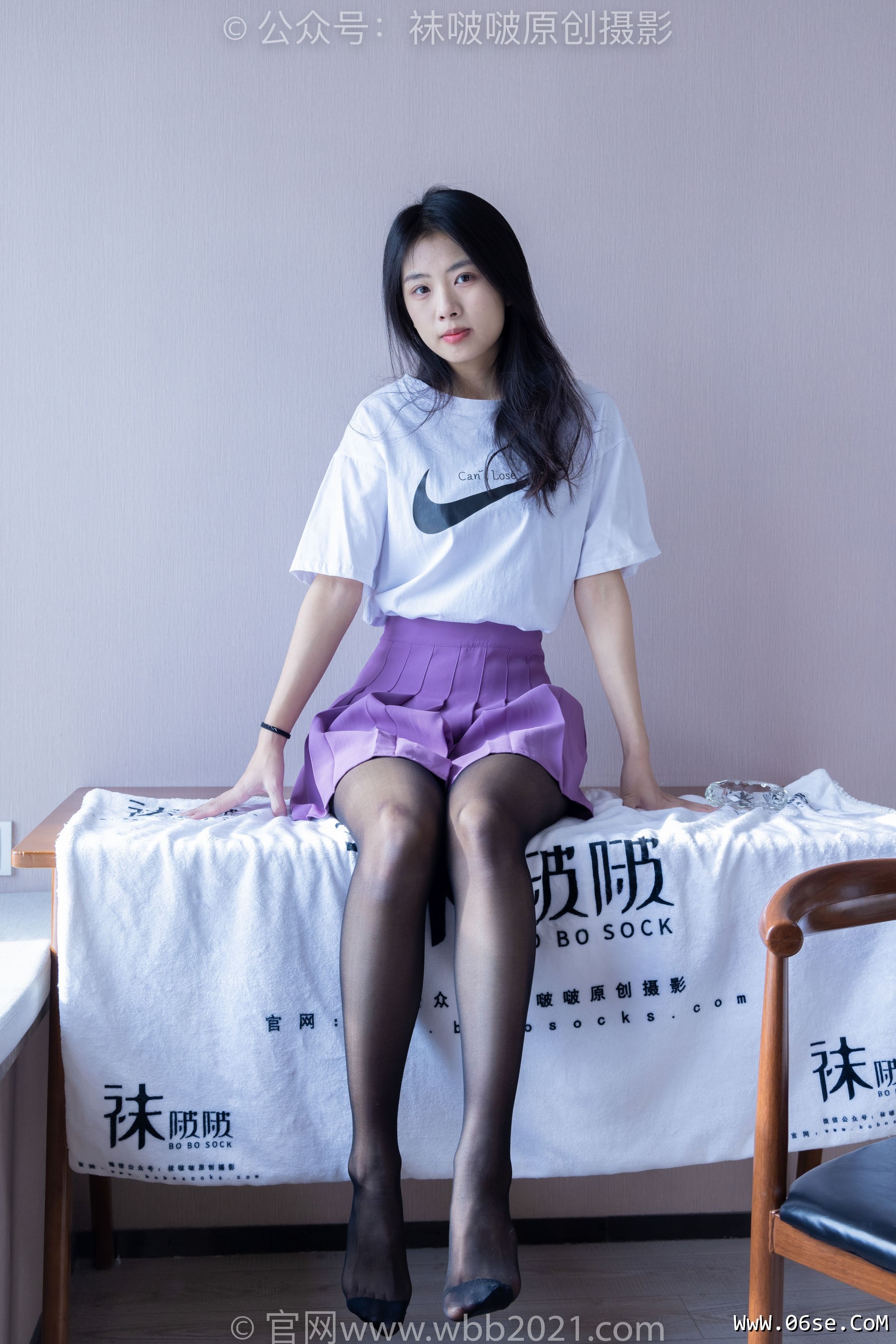 图片[130]-BoBoSocks袜啵啵 No.364 奶油 -高跟鞋、黑丝[170P]-六色网