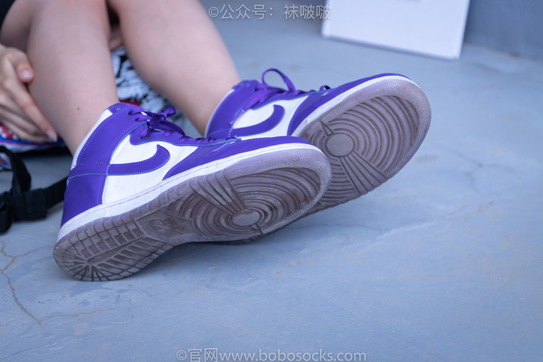 图片[19]-BoBoSocks袜啵啵 积分限定作品002 泡芙- AJ、白色棉质船袜、裸足[135P]-六色网