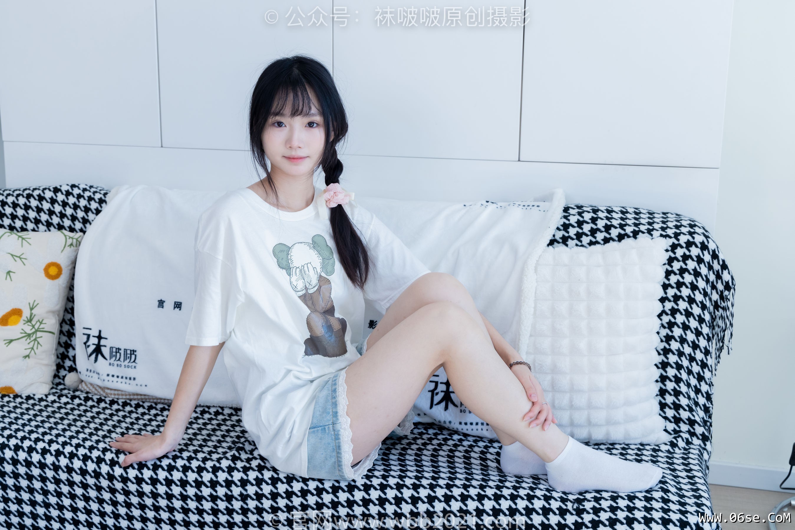 图片[107]-BoBoSocks袜啵啵 No.331 甜甜圈 -板鞋、白棉袜、裸足[144P]-六色网