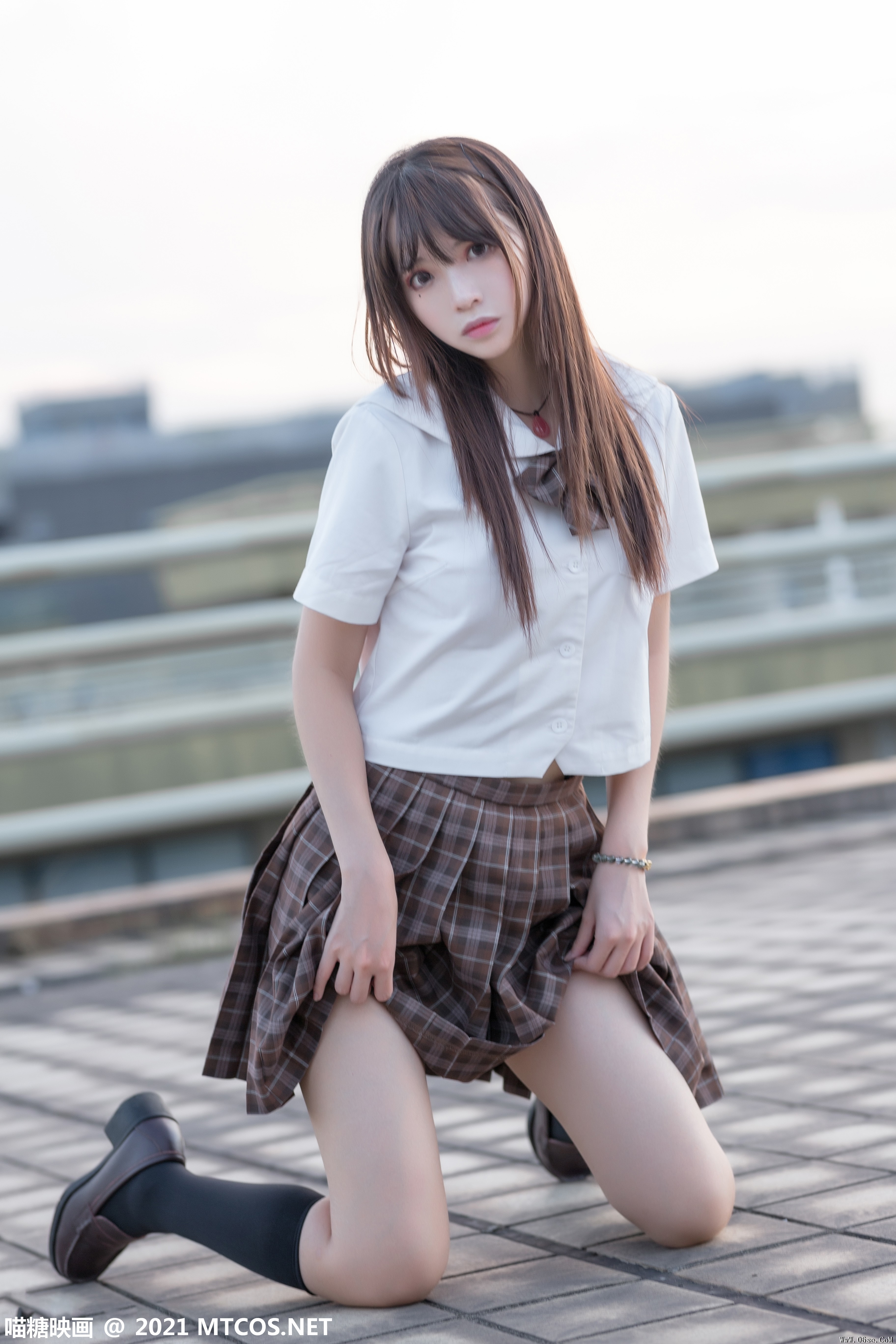 图片[32]-喵糖映画 VOL.375 忧郁少女[34P／358MB]-六色网