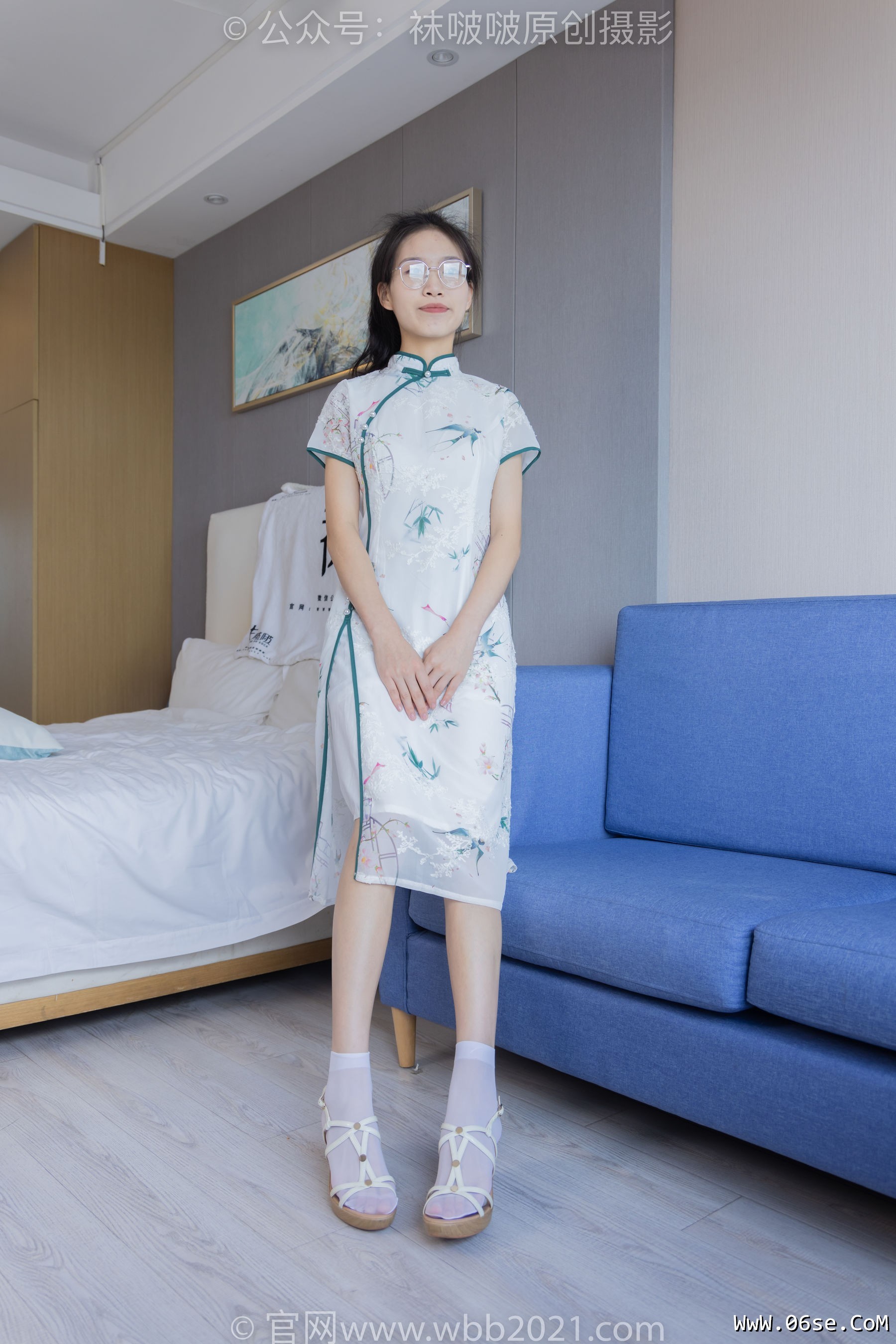 图片[103]-BoBoSocks袜啵啵 No.371 芝士 -平底鞋、高跟凉鞋、厚白丝小腿袜、短白丝[140P]-六色网