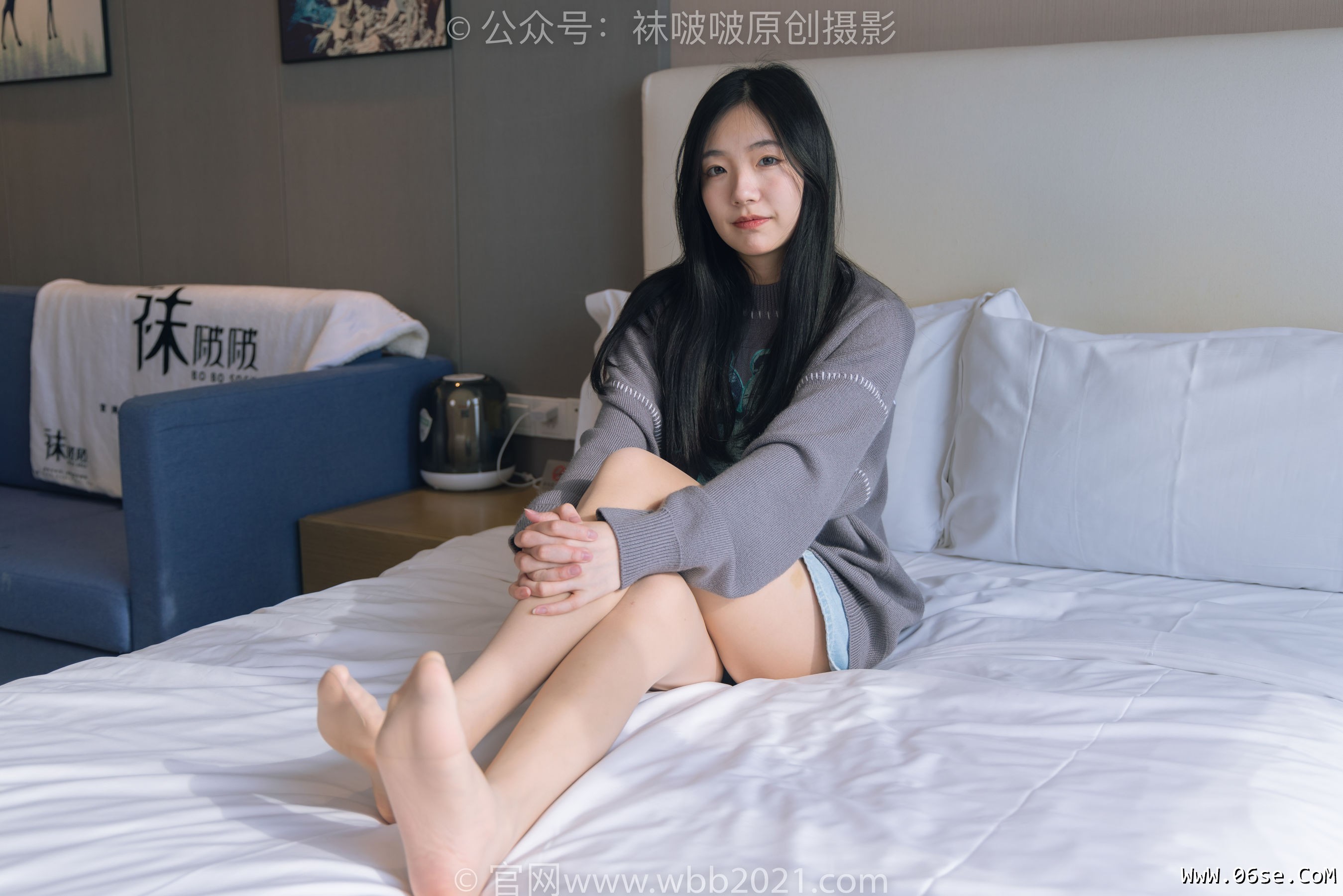 图片[32]-BoBoSocks袜啵啵 No.354 小甜豆 -运动鞋、肉丝[140P]-六色网