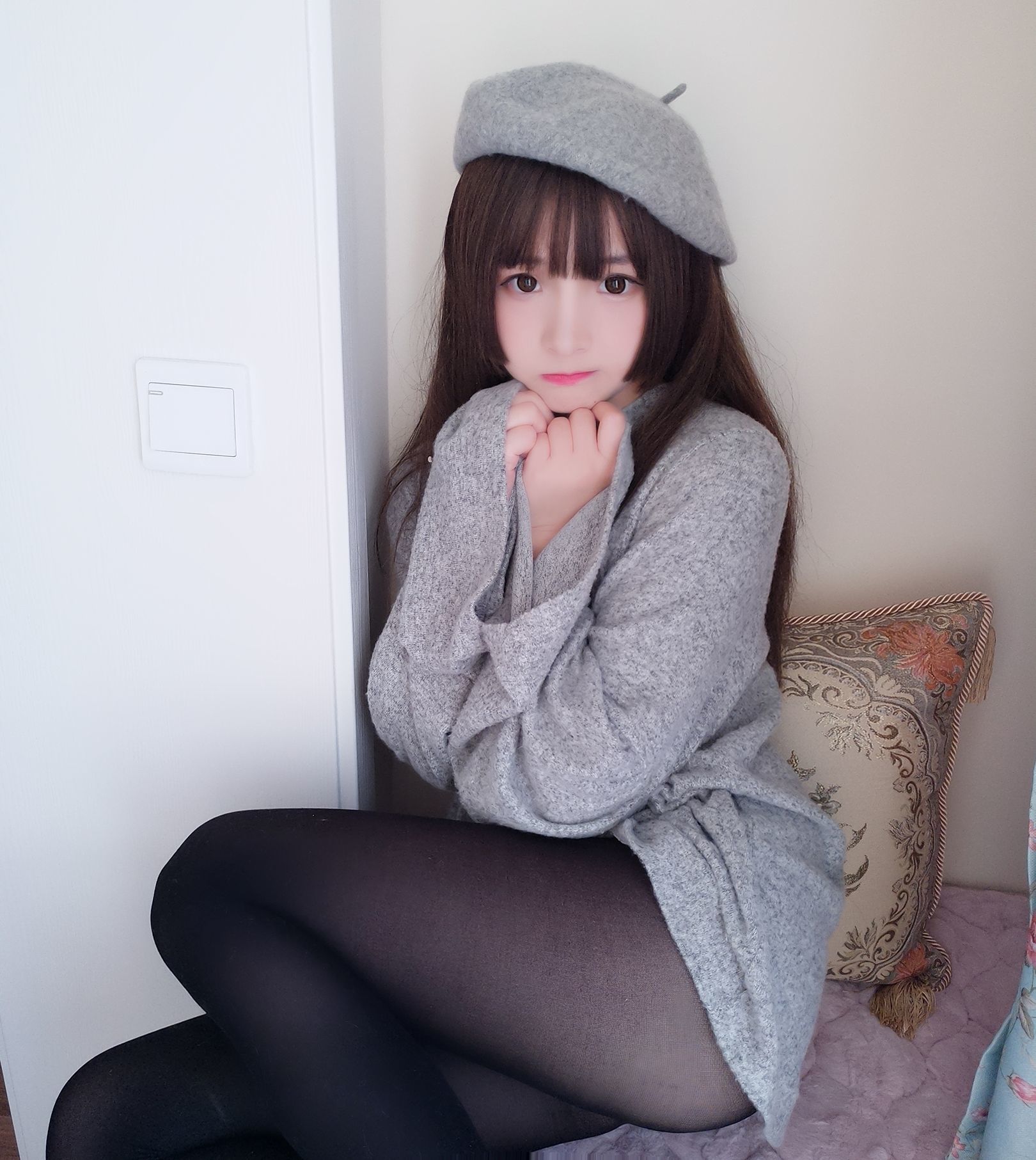 二次元美女古川kagura 鲨鱼画家[15P]-六色网
