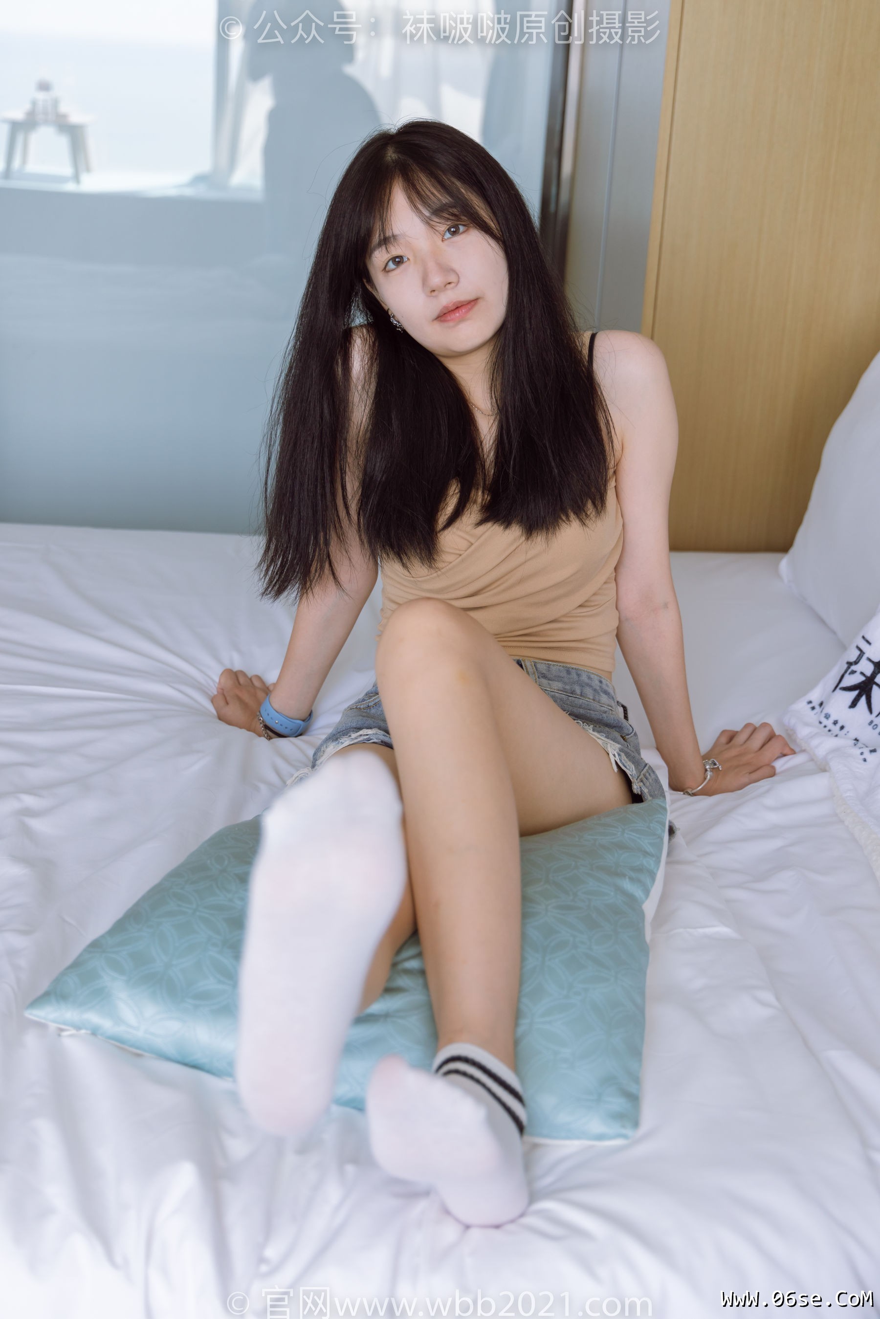 图片[15]-BoBoSocks袜啵啵 No.441 小甜豆 -高跟长靴、白棉袜、裸足[179P]-六色网