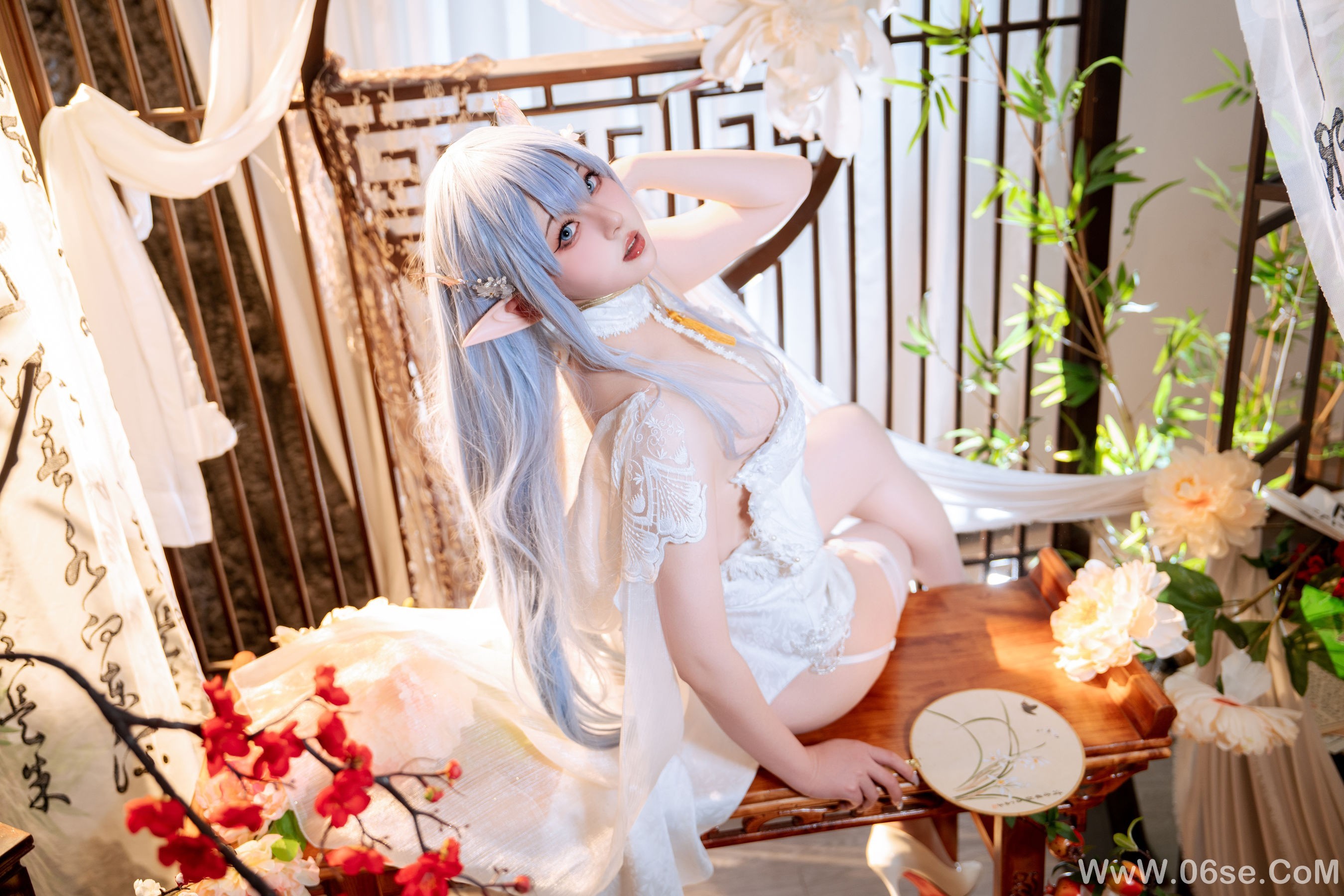 图片[34]-Natsuko夏夏子 – 碧蓝航线 阿尔比恩旗袍[52P]-六色网