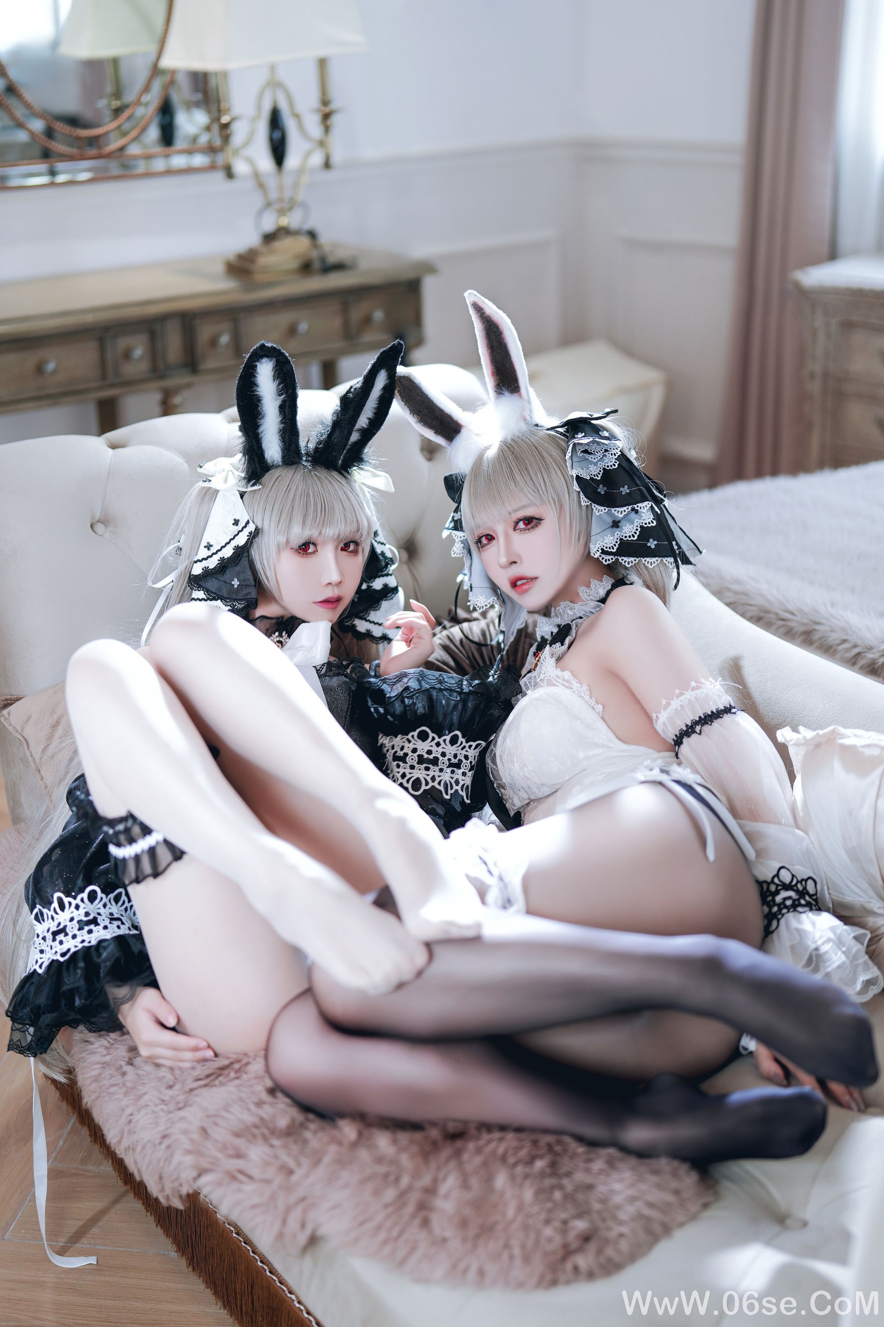 图片[9]-可爱人气Coser 面饼仙儿&半半子 – 碧蓝航线 可畏兔兔[57P]-六色网