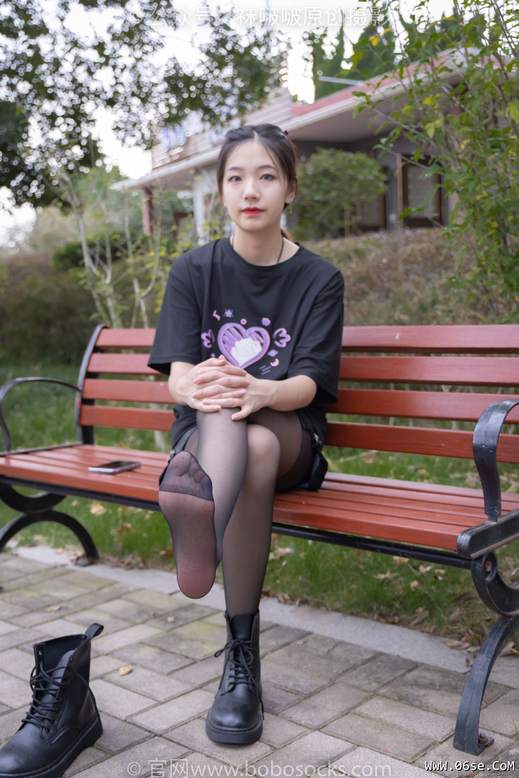 图片[77]-BoBoSocks袜啵啵 No.221 小甜豆-马丁靴、黑丝[133P]-六色网