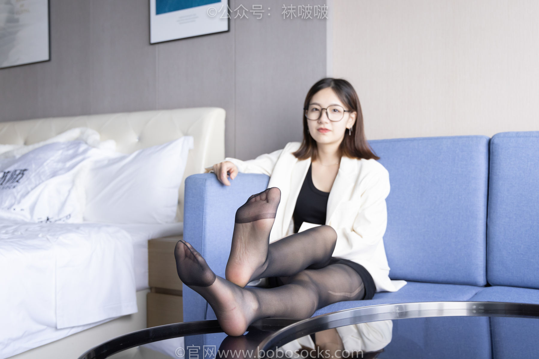 图片[46]-BoBoSocks袜啵啵 No.032 小甜豆-平底鞋、黑丝[140P]-六色网