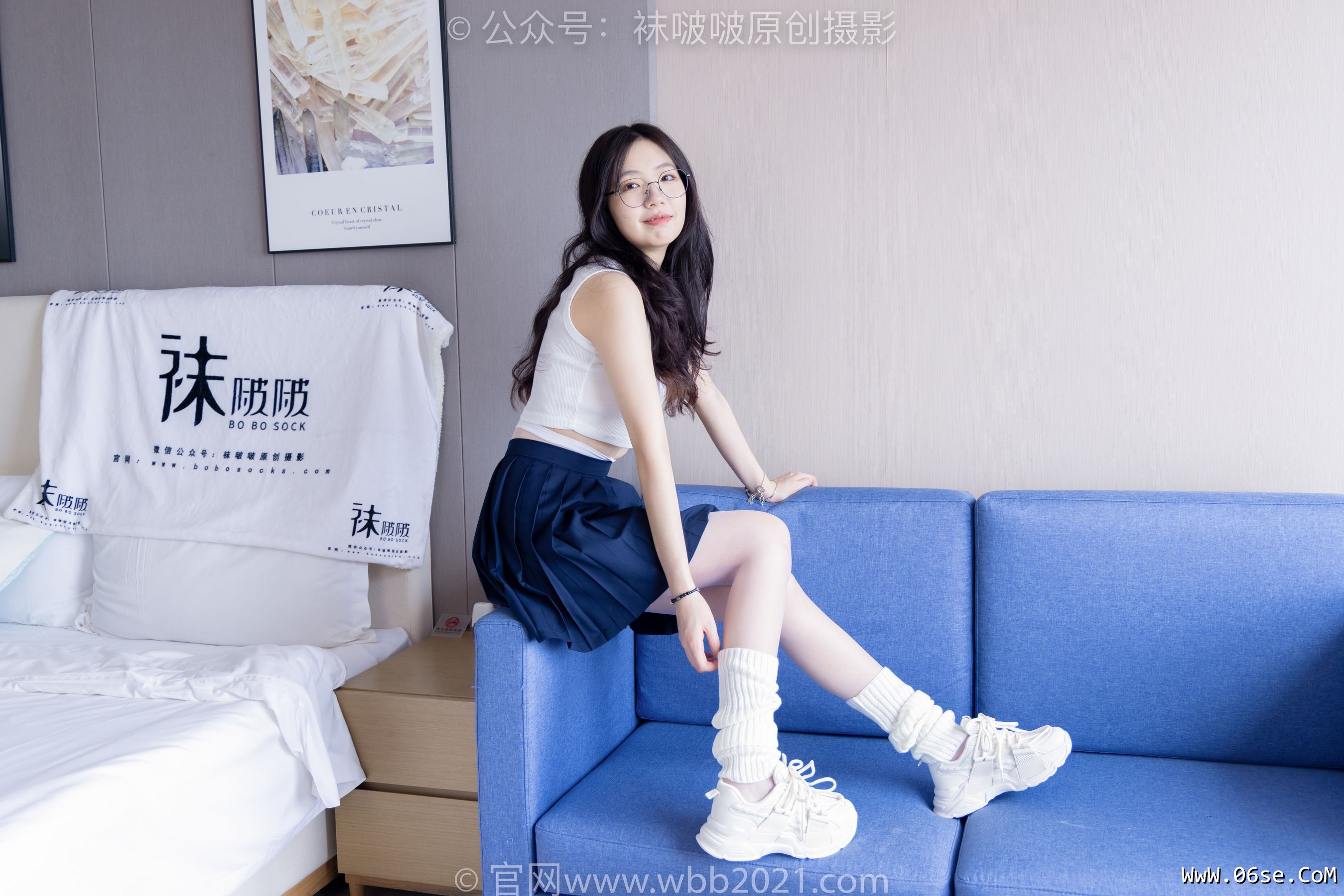 图片[51]-BoBoSocks袜啵啵 No.305 小甜豆 -运动鞋、人字拖、袜套、油亮白丝[140P]-六色网
