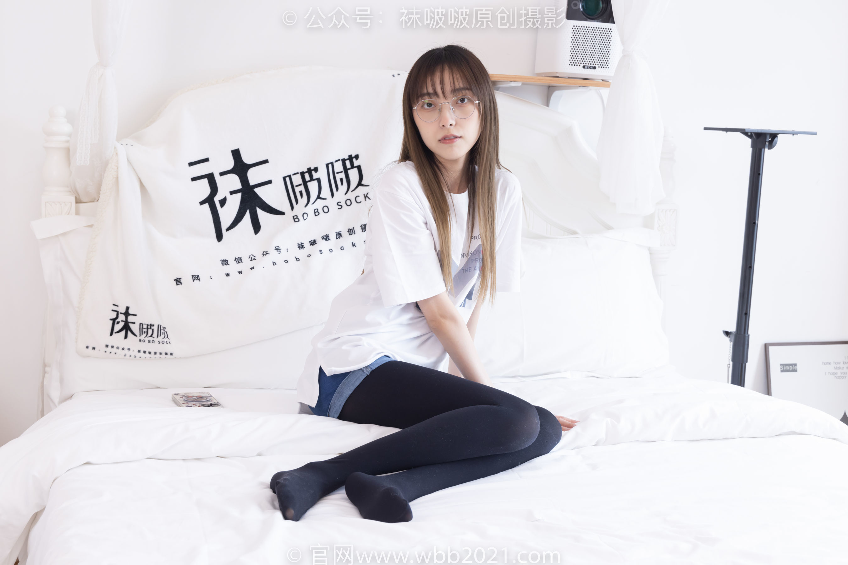 图片[100]-BoBoSocks袜啵啵 No.330 稚予 -高跟鞋、厚黑丝[150P]-六色网