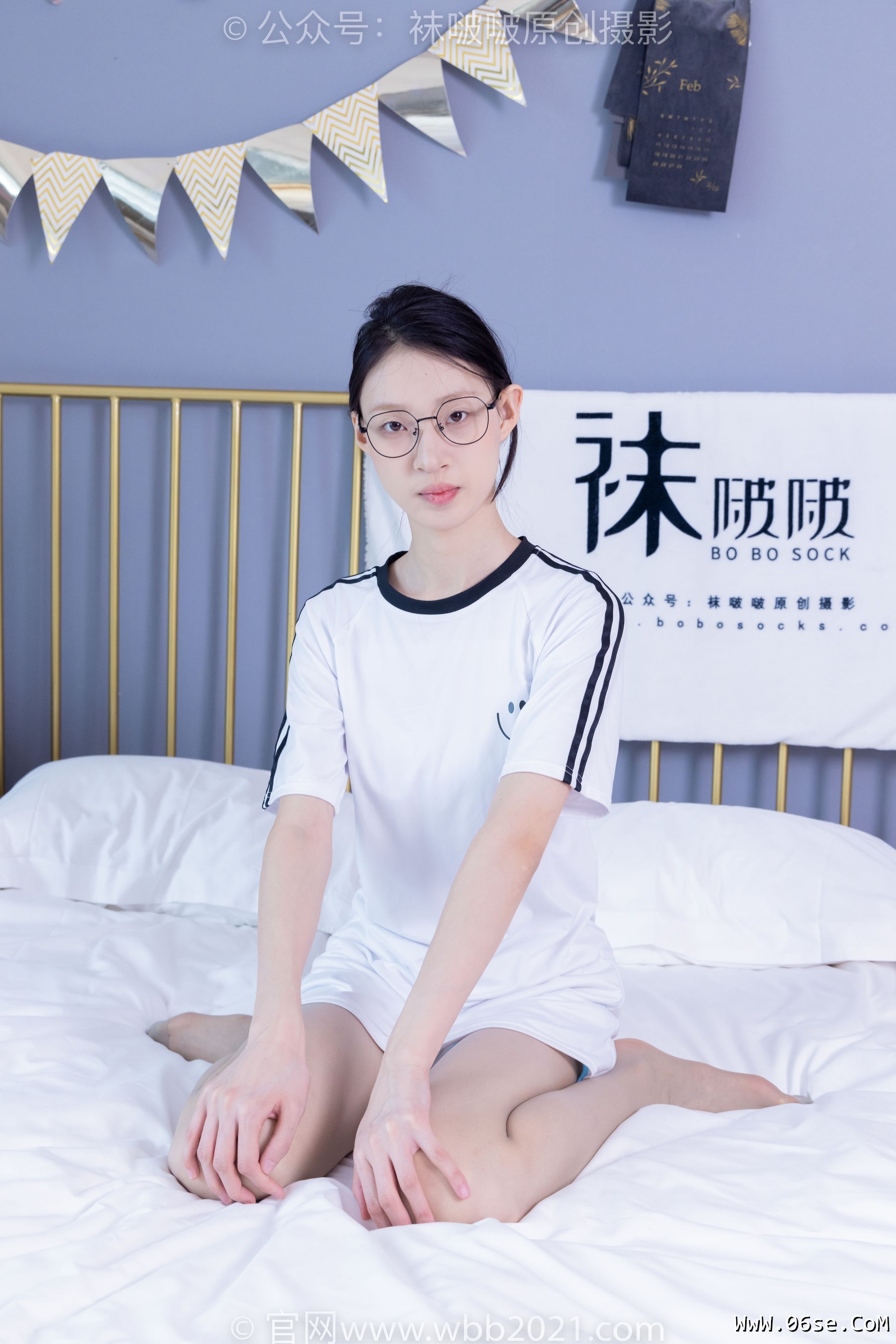 图片[6]-BoBoSocks袜啵啵 No.350 雪糕 -板鞋、灰丝[180P]-六色网