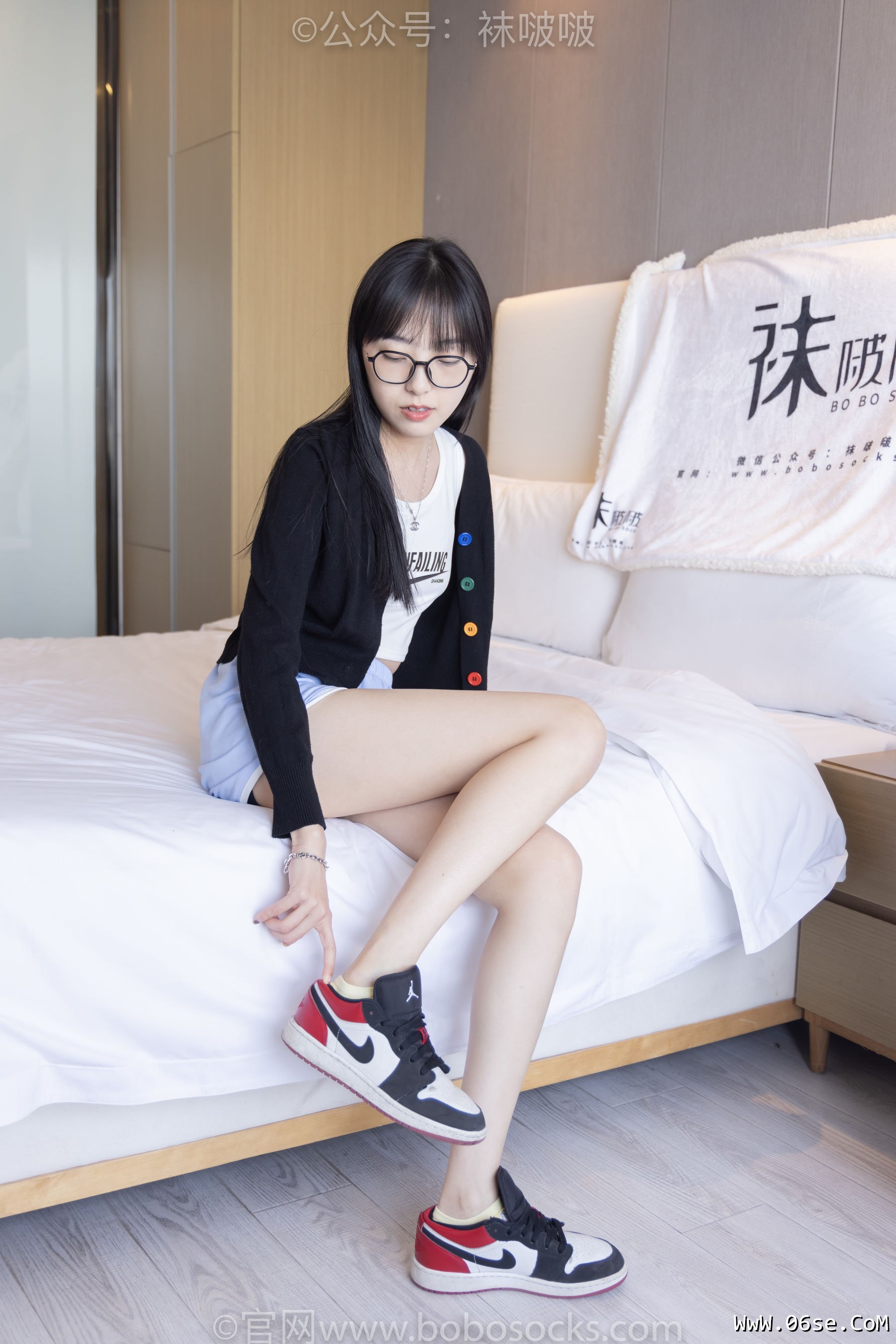 图片[94]-BoBoSocks袜啵啵 No.081 稚予- AJ、浅黄色短棉袜、浅蓝色短棉袜、裸足[145P]-六色网