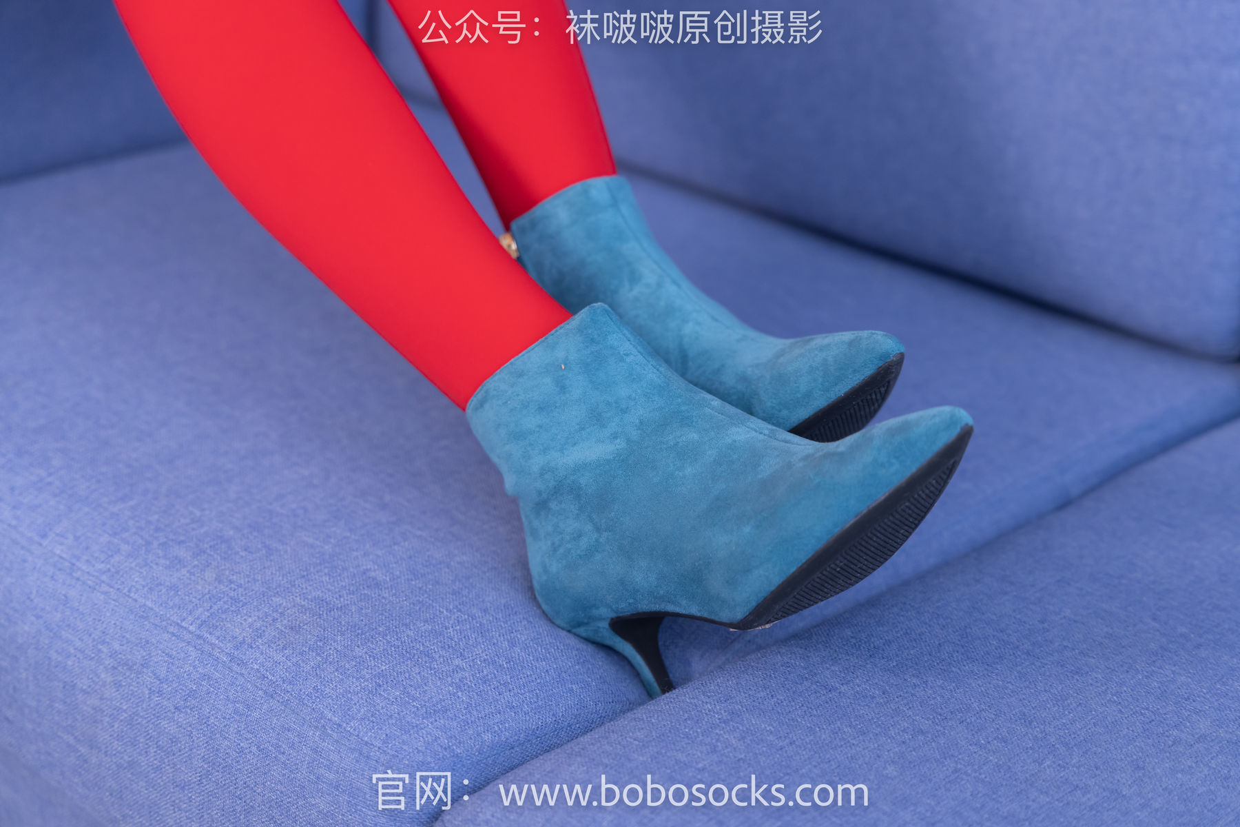 图片[119]-BoBoSocks袜啵啵 No.132 小甜豆-aj1板鞋、蓝色短靴、厚黑丝、厚红丝[145P]-六色网